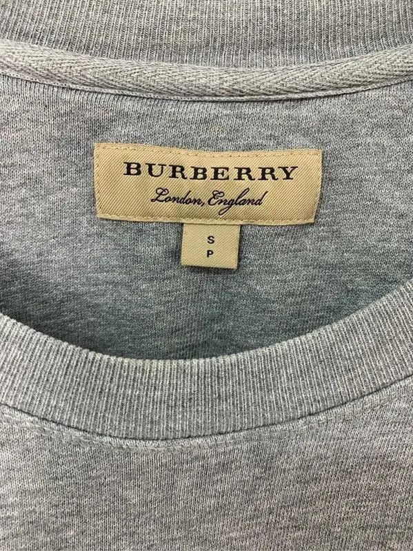 Burberry Burberry Gray Cotton Women's Sweatshirt. Size S / US 4 / IT 40 - 6 Thumbnail