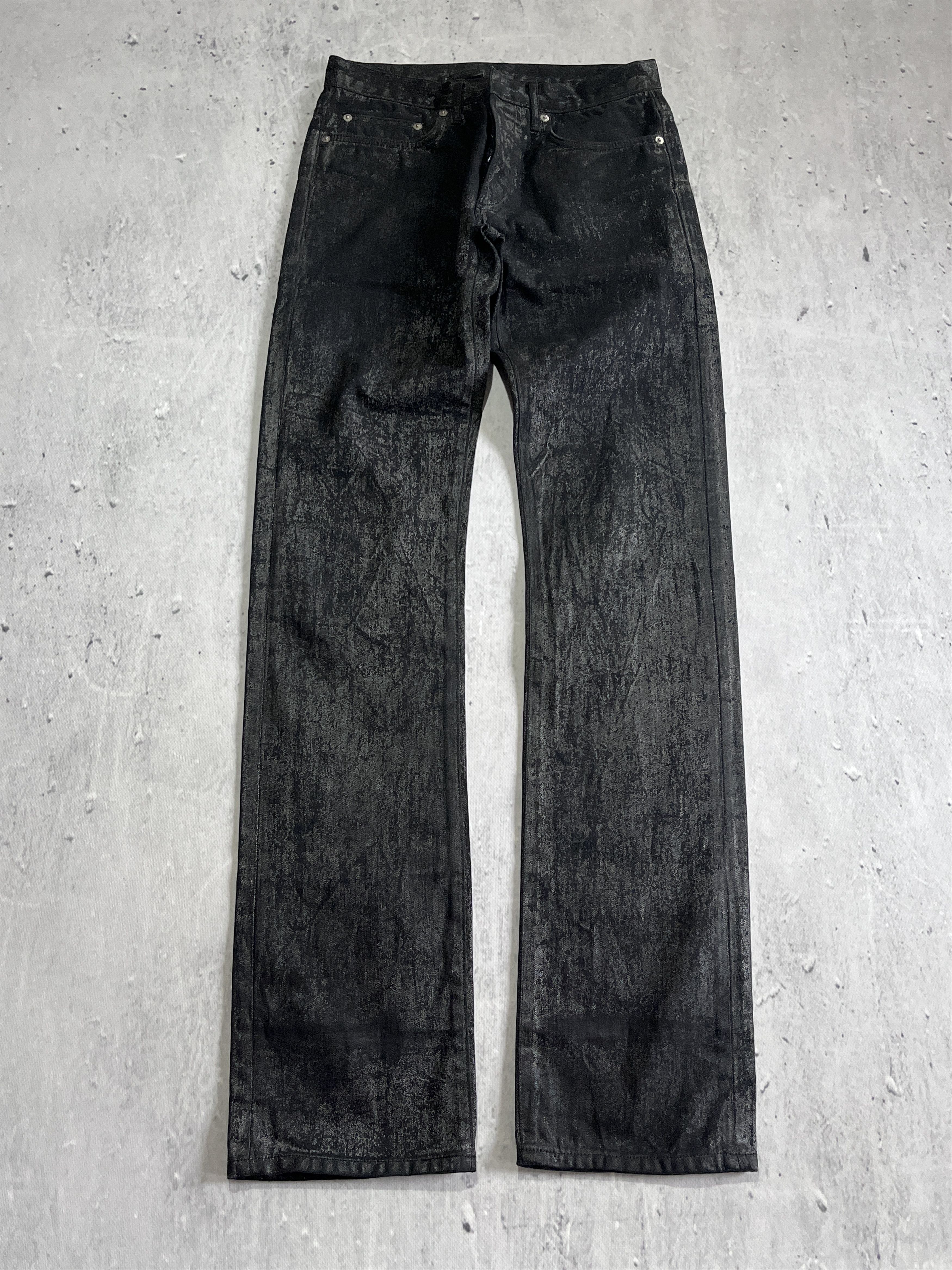 Dior × Hedi Slimane SS04 Dior Homme 'Strip' Destroyed Laser Cut