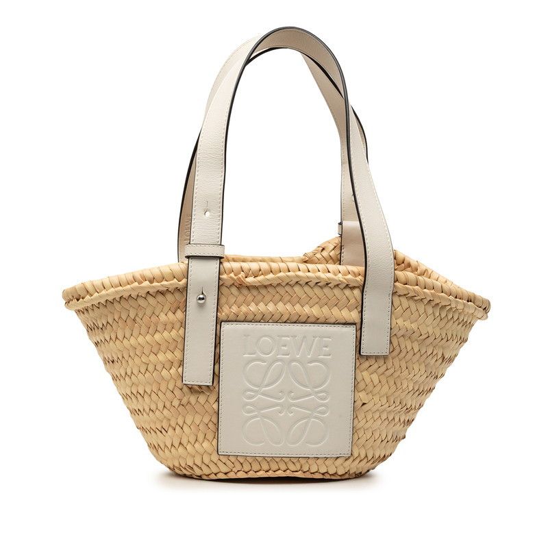 Loewe Loewe Anagram Bucket Bag Leather Palm Leaf Tote Bag Leather Tote Bag DUTY FREE for USA