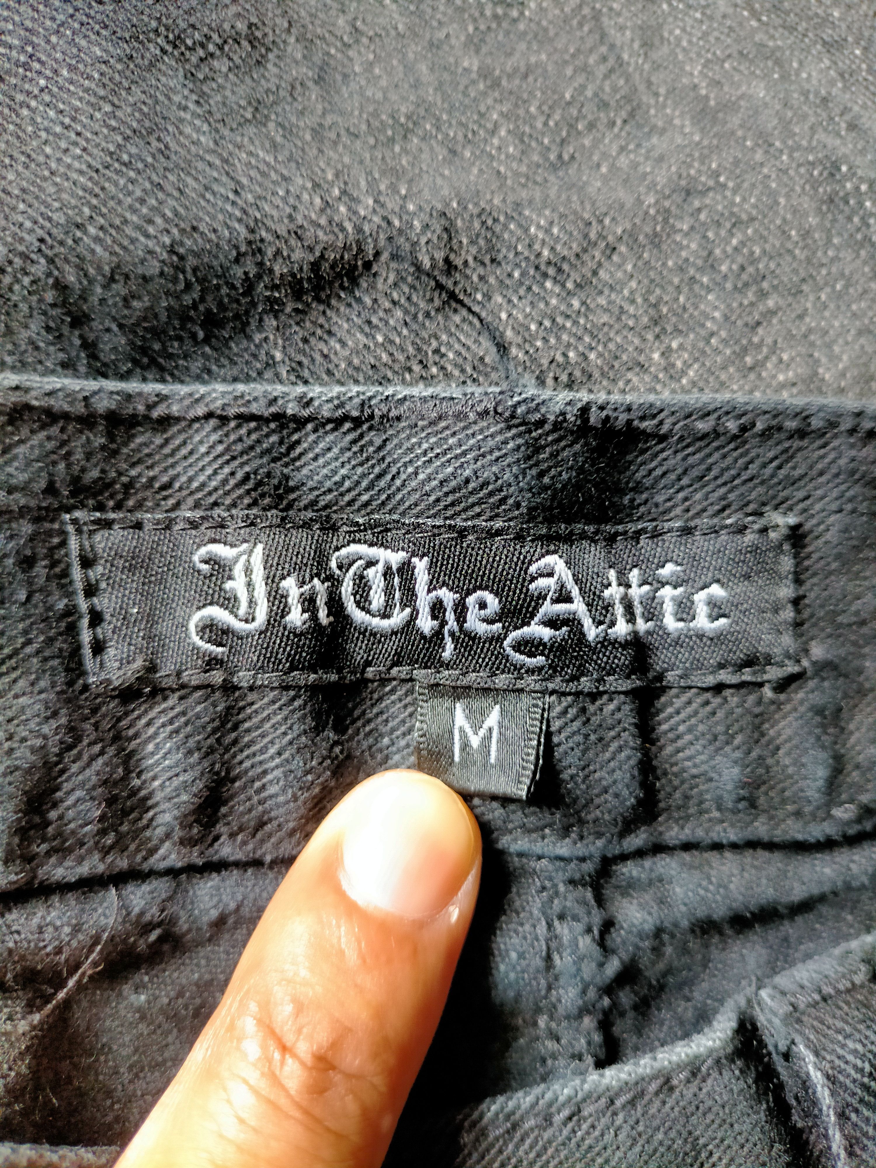 If Six Was Nine Flare Jeans In the Attic Patchwork Stude Punk Boot cut Size US 30 / EU 46 - 19 Thumbnail