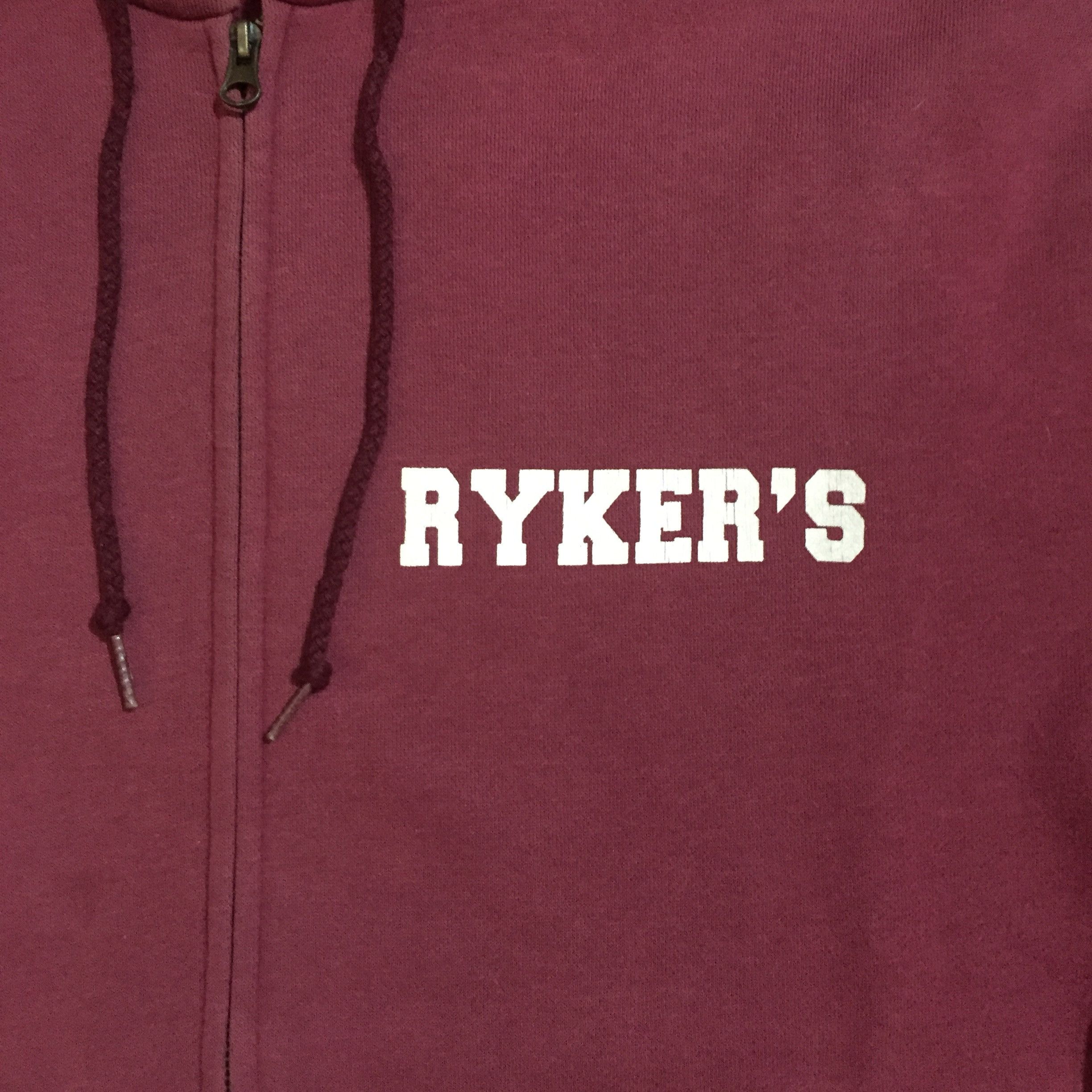 Band Tees Vintage 80s Ryker’s Brother Against Brother Zipper Hoodie Size US S / EU 44-46 / 1 - 4 Thumbnail
