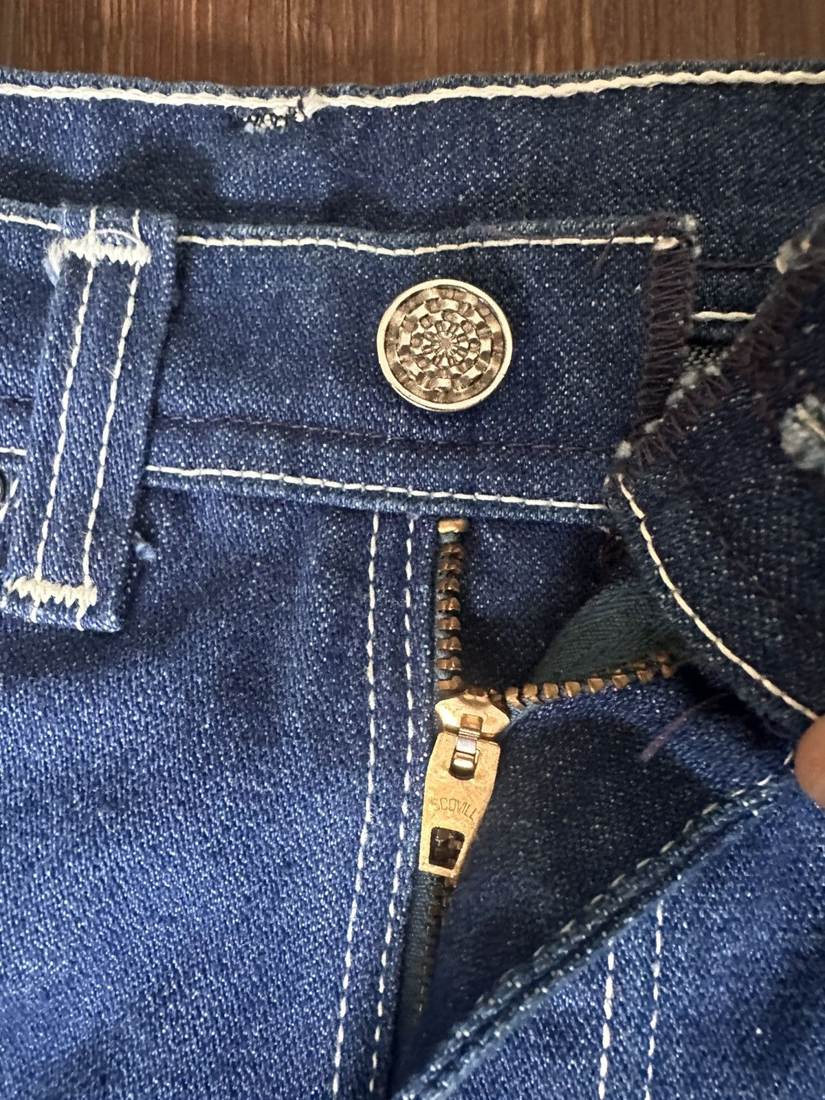 Vintage Vintage 1970s western style jeans Size US 34 / EU 50 - 4 Thumbnail