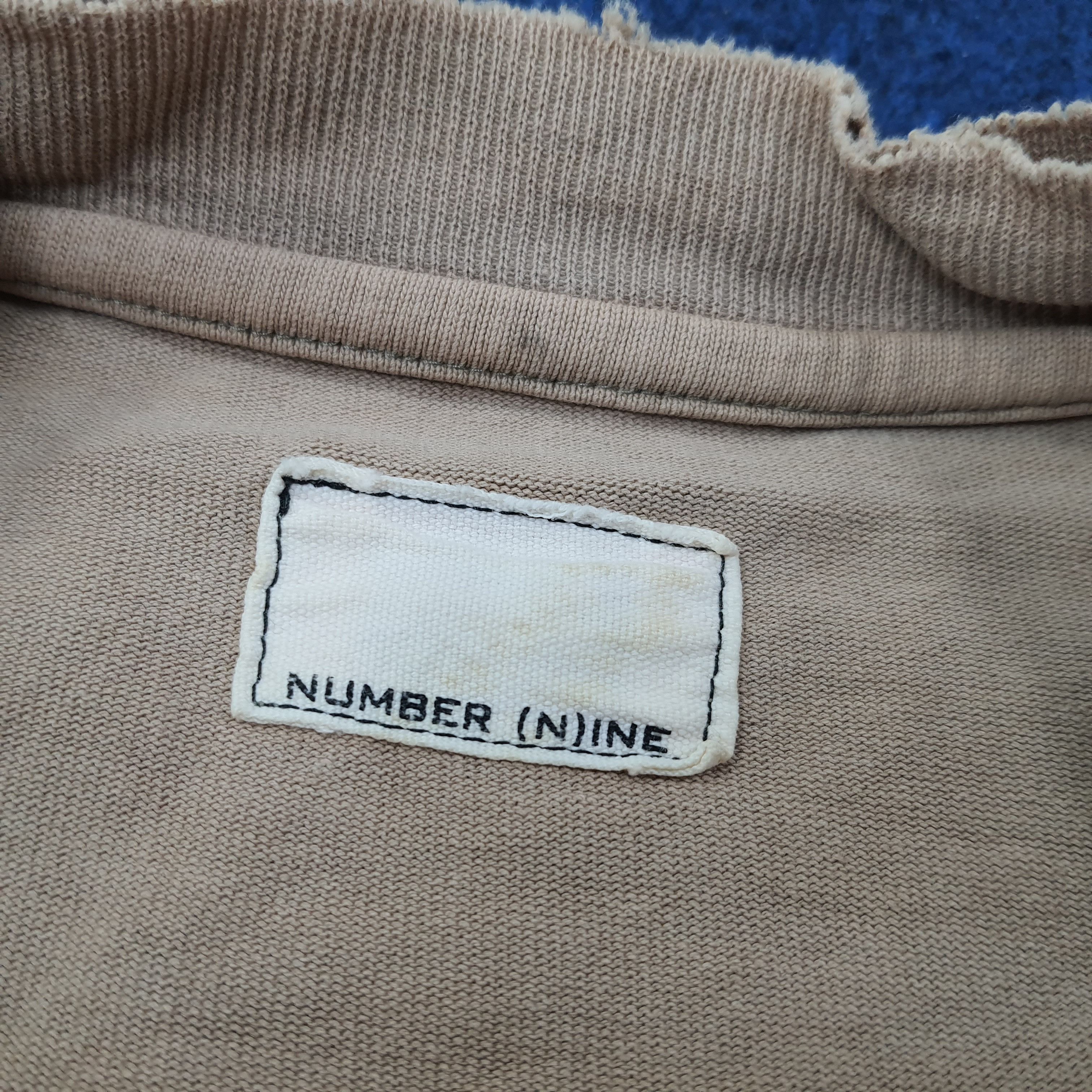 Number (N)ine Vintage Number Nine Streetwear Tshirt C267N57 Size US XL / EU 56 / 4 - 6 Thumbnail