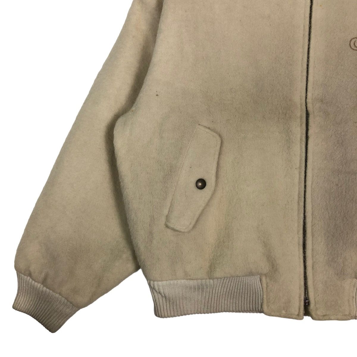 Hysteric Glamour 🔥VTG WOOL BOMBER JACKET JULIEDA JAPAN MADE BIG LOGO Size US S / EU 44-46 / 1 - 6 Thumbnail