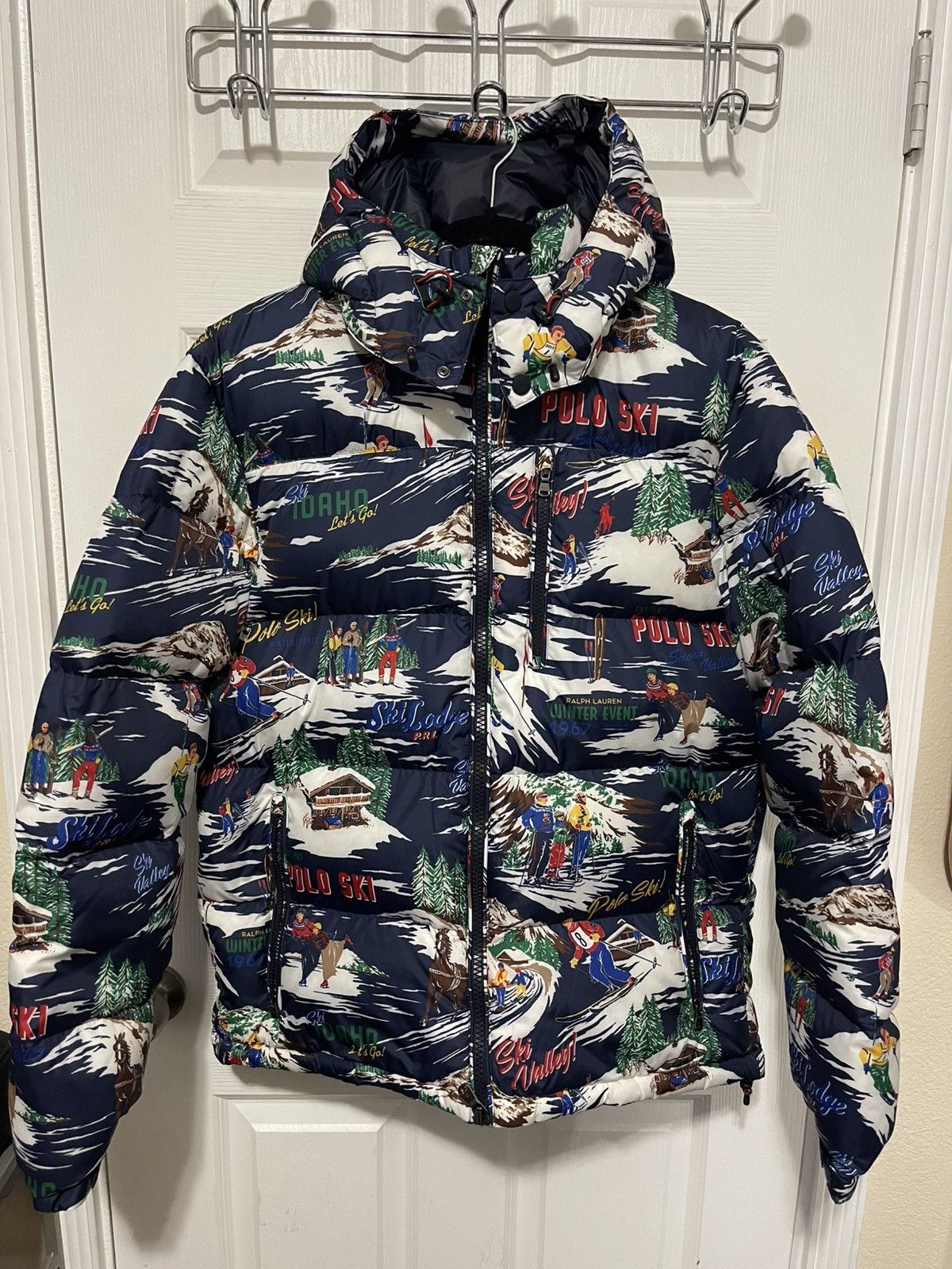 Polo Ralph Lauren Ski Valley Down Puff Jacket L New W/ Tags