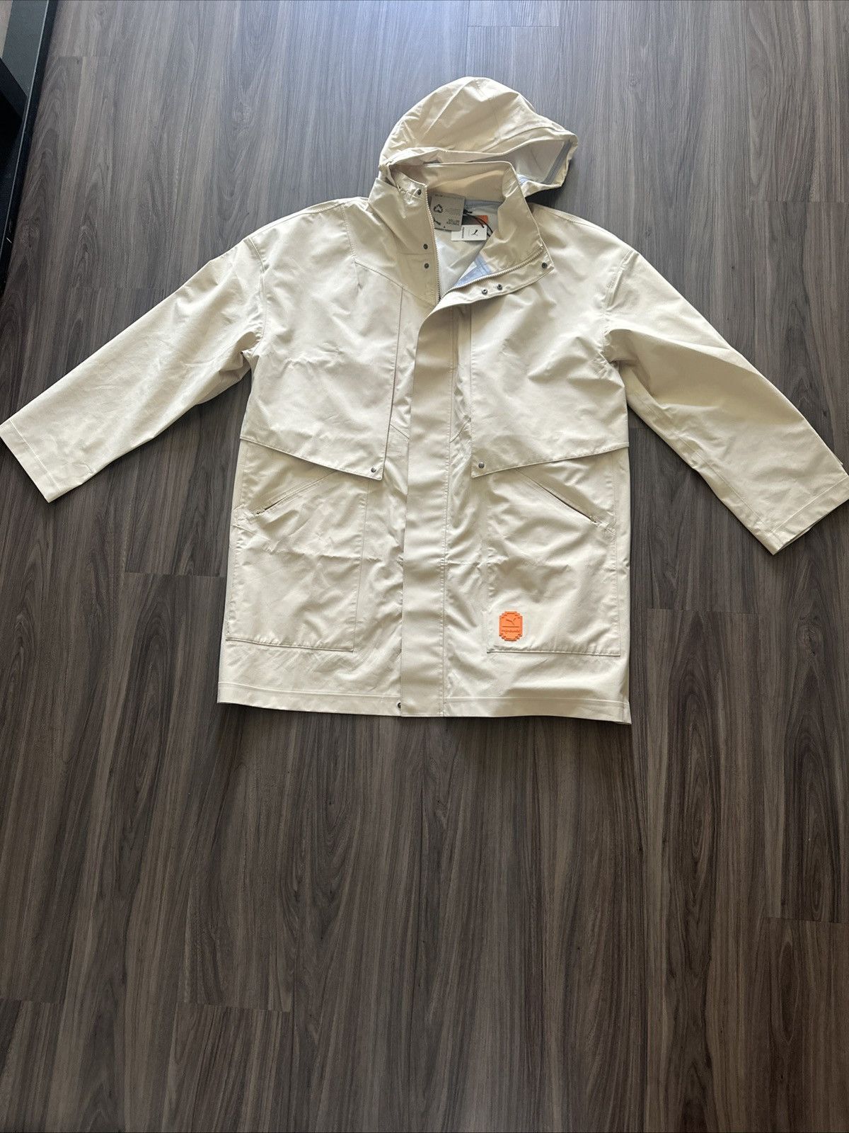 Puma PUMA x PRONOUNCE PEBBLE Zip-up Jacket Hidden Hood $500 Sz XL Size US XL / EU 56 / 4 - 1 Thumbnail