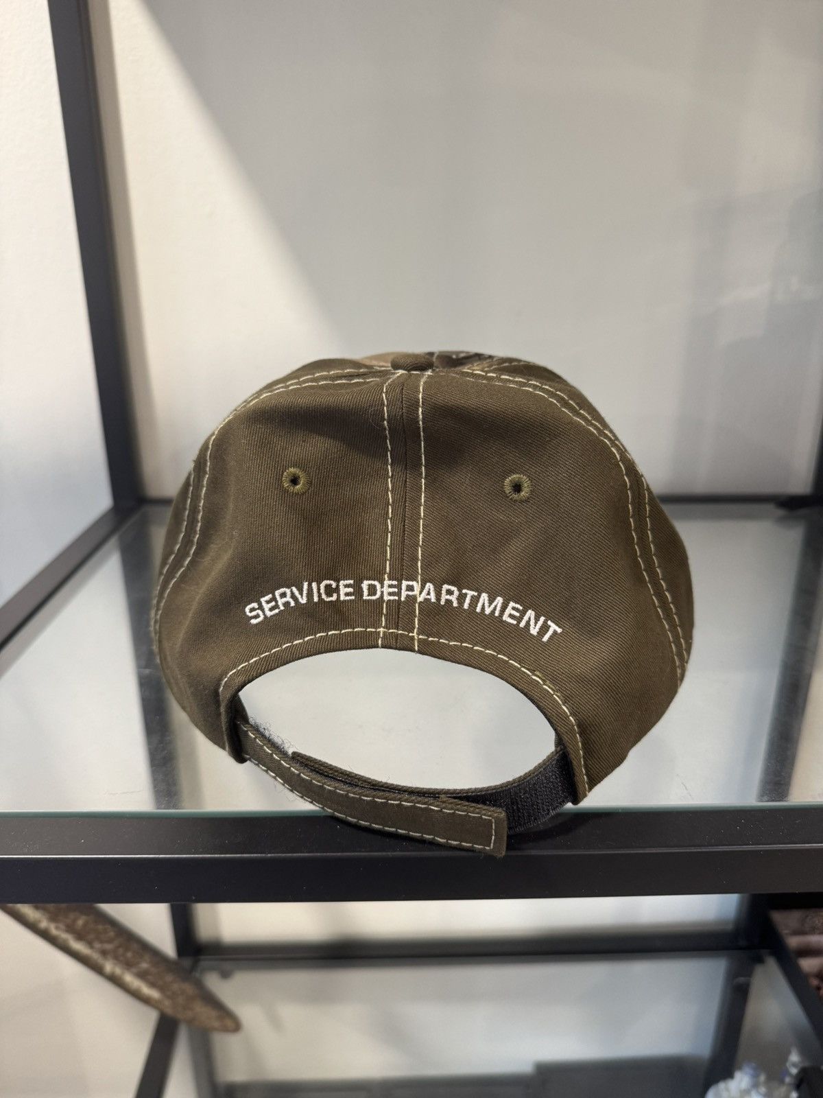 Realtree ASTEC Service Department Split RealTree Camo Military Hat Size ONE SIZE - 5 Thumbnail