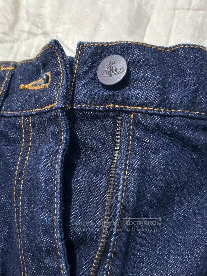 Vivienne Westwood Vivienne Westwood size 2 Blue denim pants Size 26" / US 2 / IT 38 - 6 Thumbnail