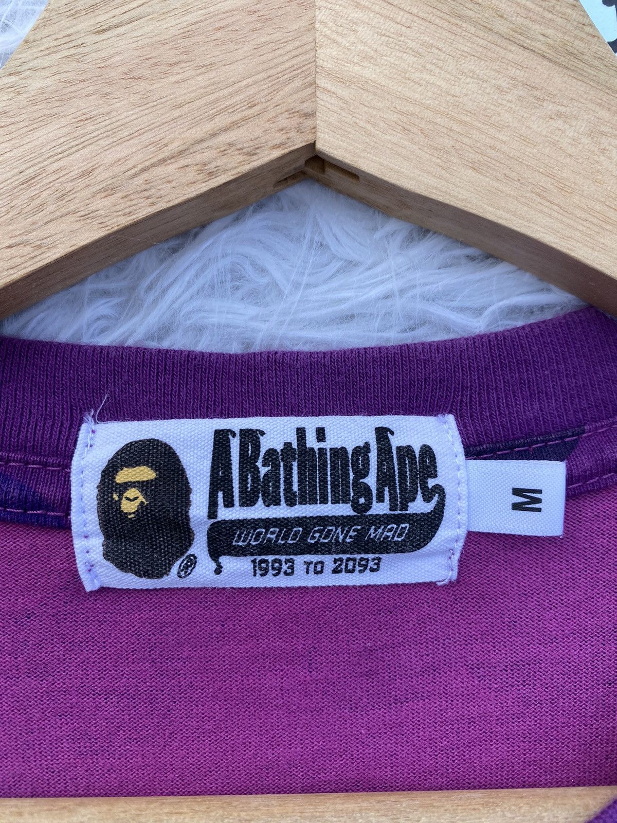 Bape Rare Bape Shark Camo Purple Tshirt Size US M / EU 48-50 / 2 - 4 Thumbnail