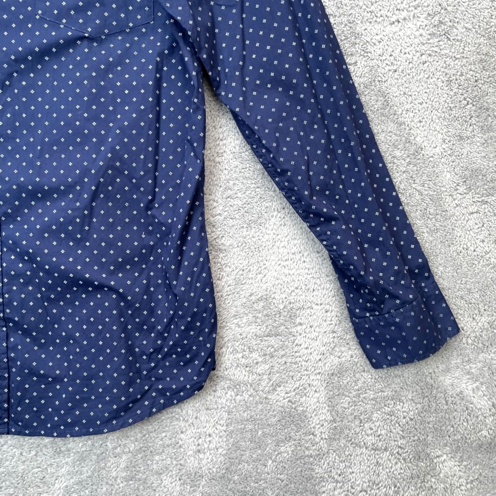 Gap Gap Shirt Mens XL Blue Slim Button-Down Cotton Casual Shirt Size US XL / EU 56 / 4 - 5 Thumbnail