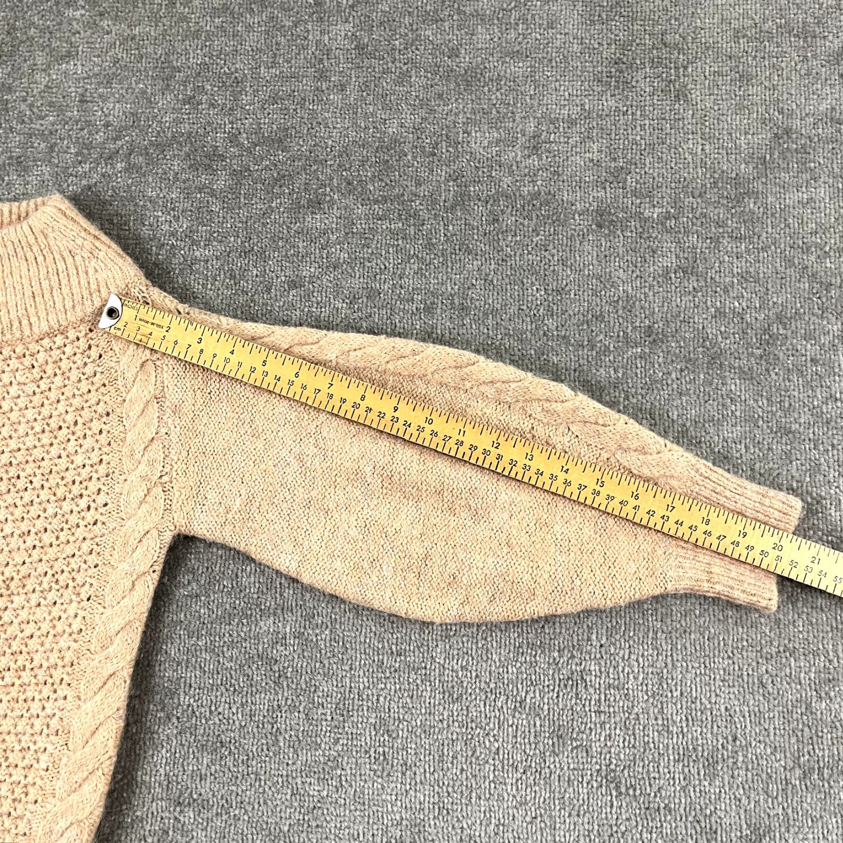 Pinko SLEEPING ON SNOW Sweater Womens XS Salmon Pink Orange Wool Alpaca Off Shoulder Pullover Knit Boat Neck 3/4 Sleeve Casual Womens Size XS / US 0-2 / IT 36-38 - 6 Thumbnail