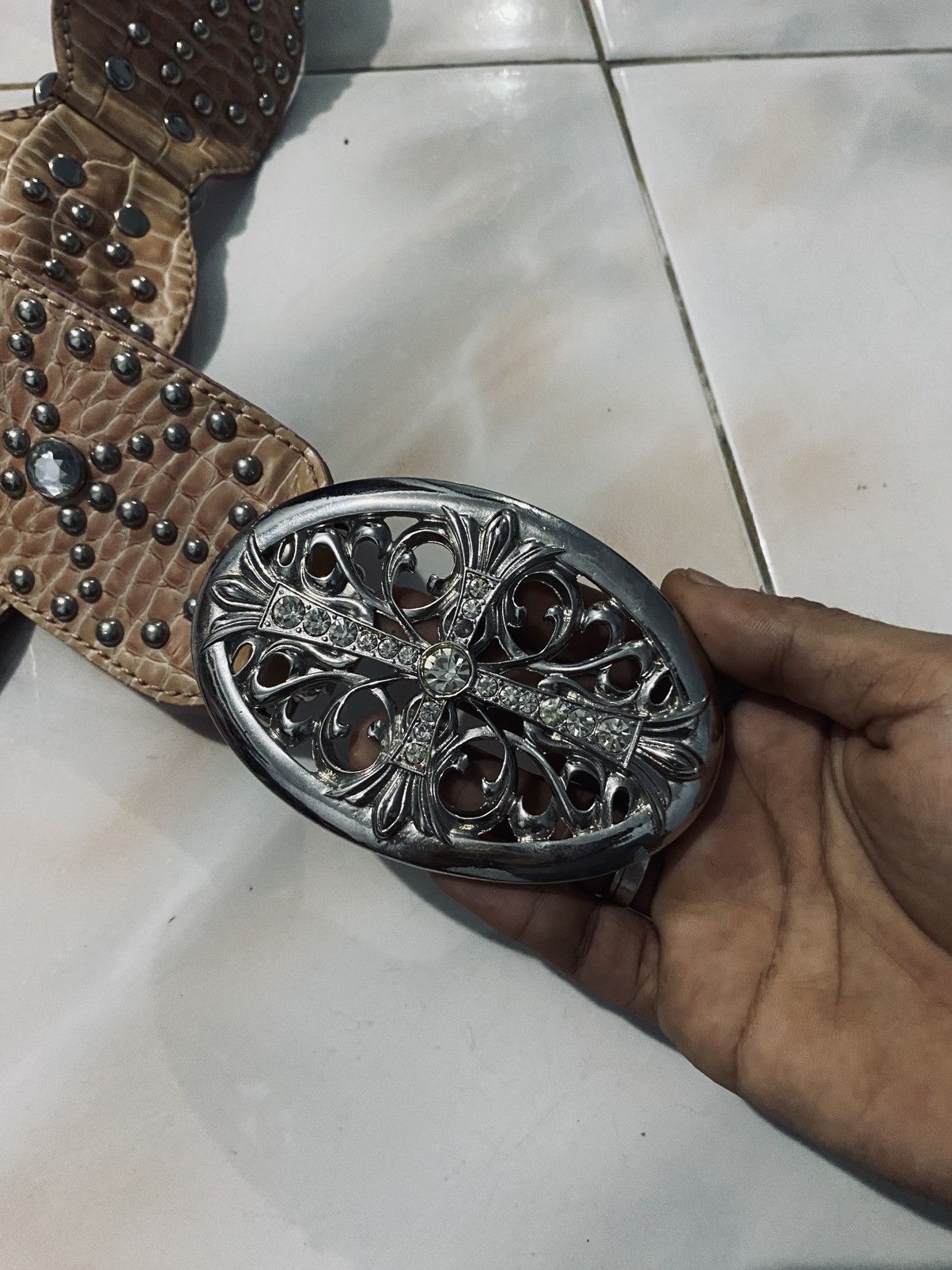 Japanese Brand Egoist crystal belts Size ONE SIZE - 2 Thumbnail