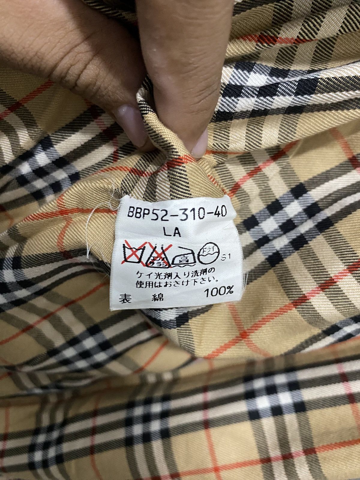 Burberry Vintage Burberry Nova Check Jacket Size US XL / EU 56 / 4 - 7 Thumbnail