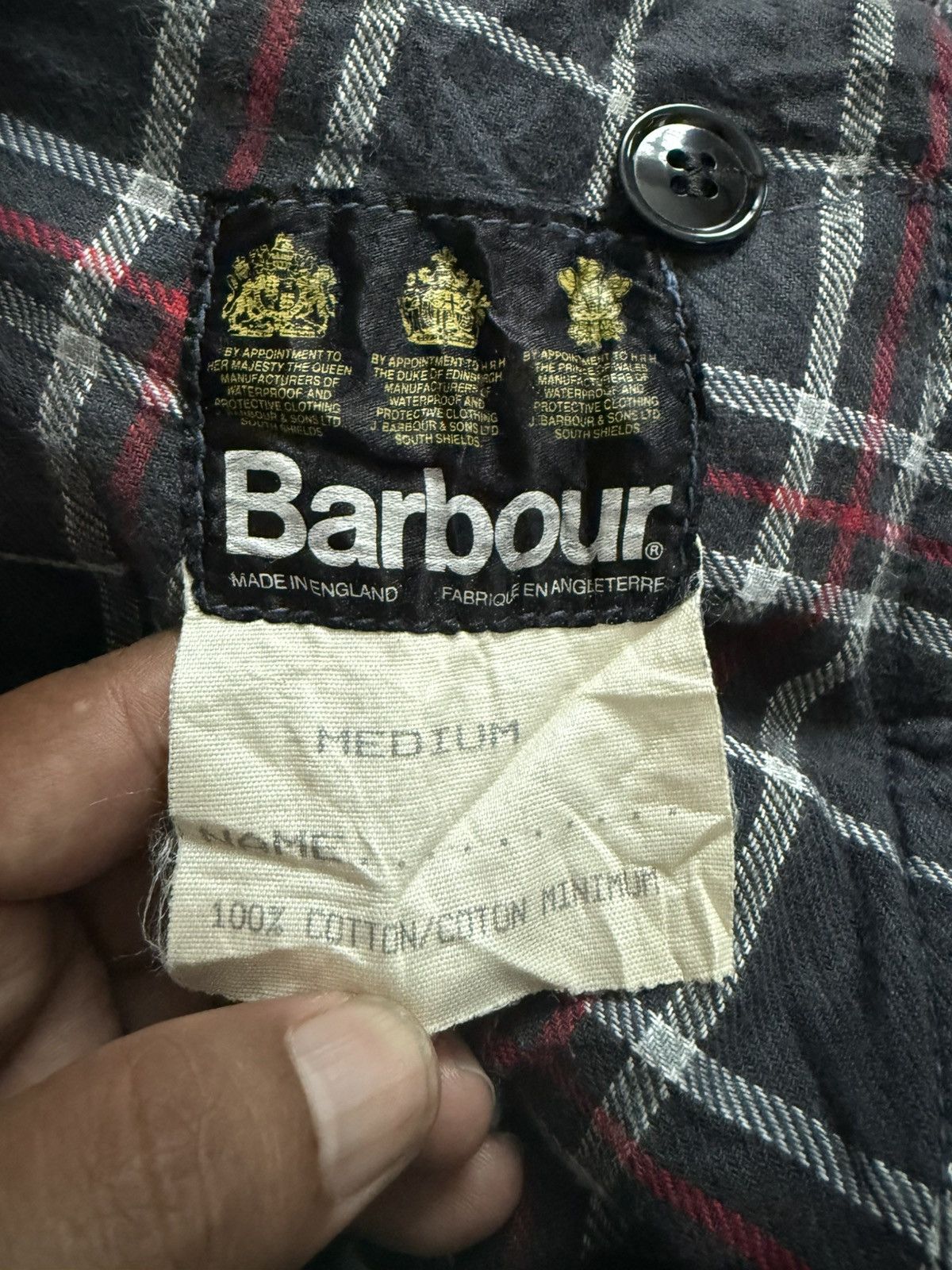 Barbour Barbour Outdoor Linen Pants Tartan Inside Made In England Size US 36 / EU 52 - 5 Thumbnail