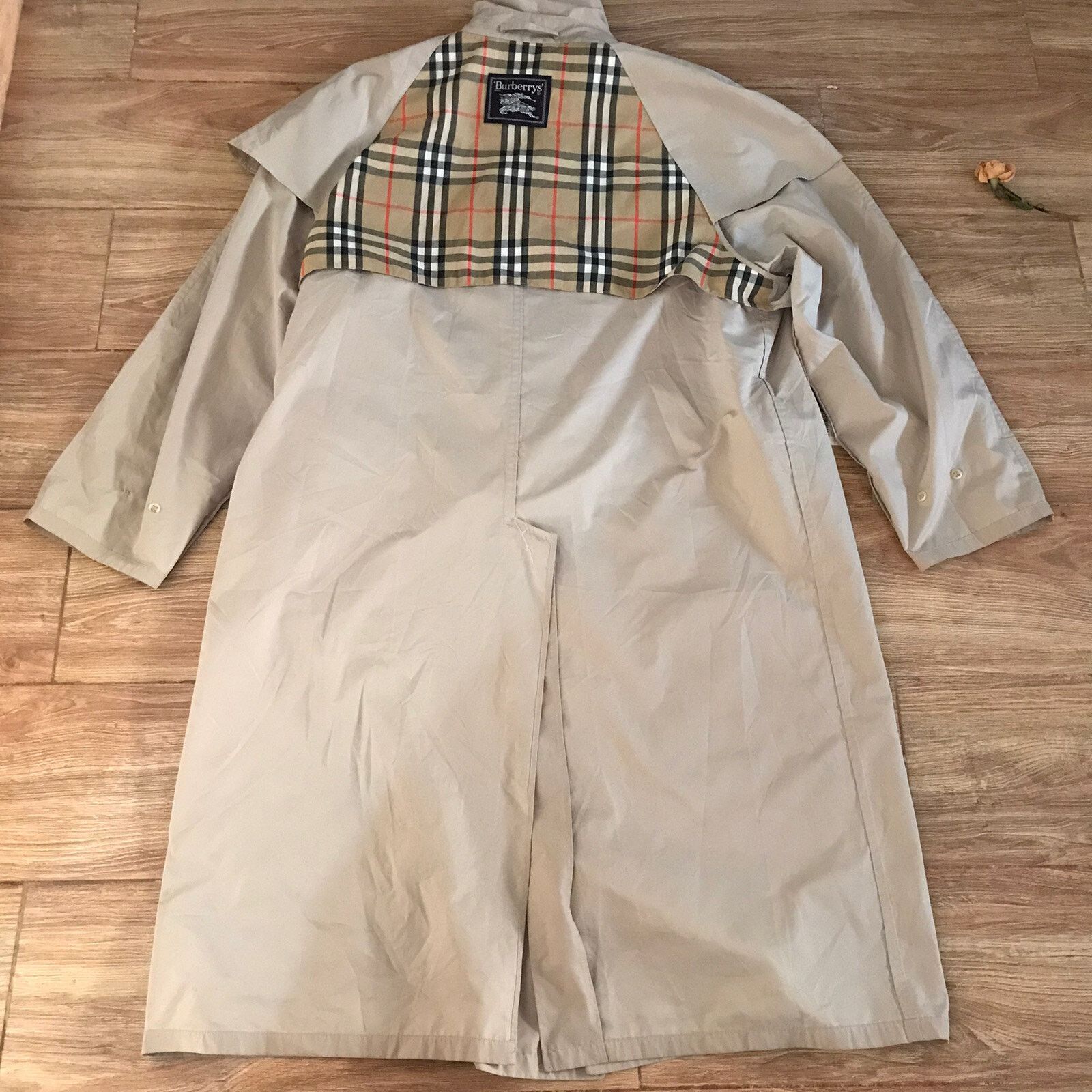 Burberry vintage Burberry Trench Coat jacket Nova Check Lightweight Size US XL / EU 56 / 4 - 6 Thumbnail