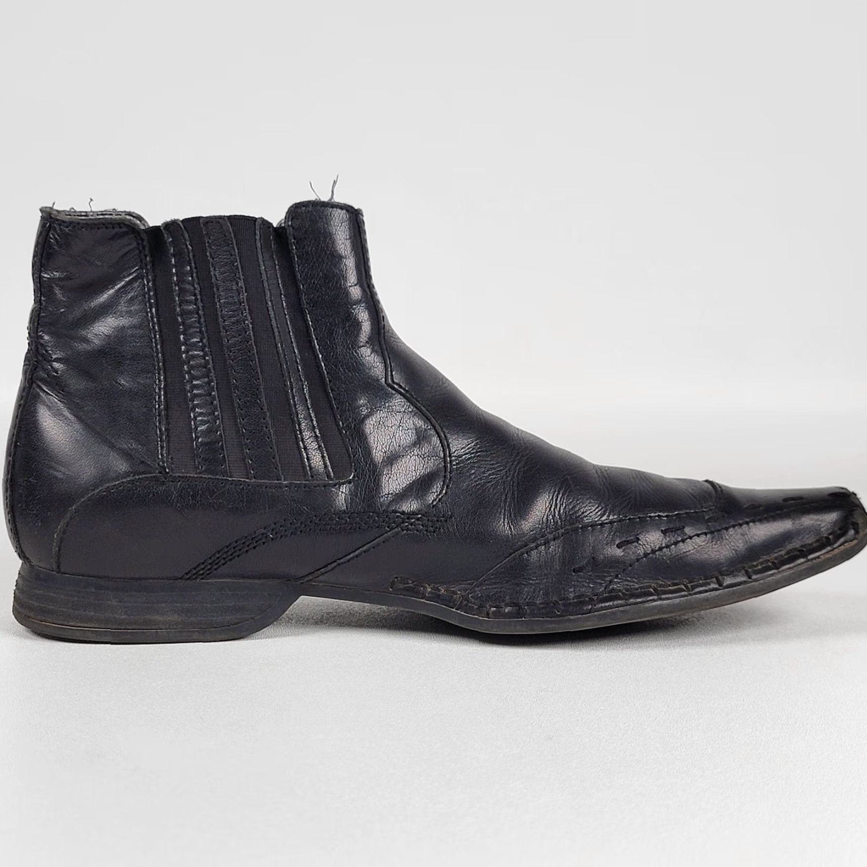 Guess Guess Boots Boots Men’s Size 10.5 Black Distressed Leather Casual Size US 11 / EU 44 - 6 Thumbnail
