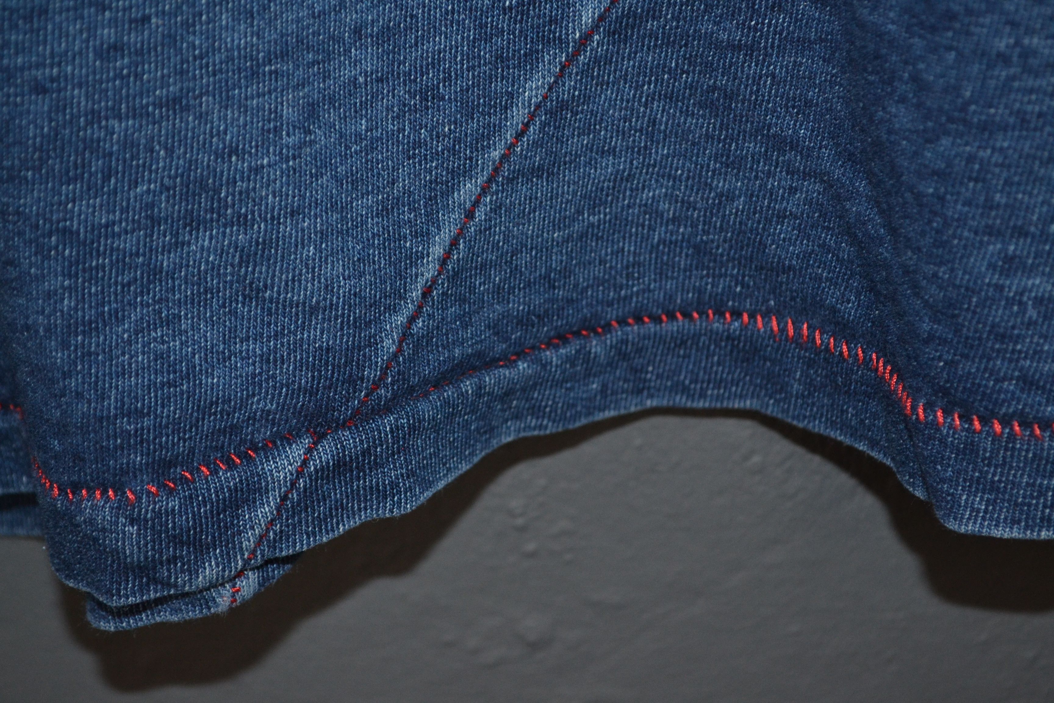18 Waits 18Waits S size Indigo Tornado Seam T-shirt Thrashed Size US S / EU 44-46 / 1 - 2 Thumbnail
