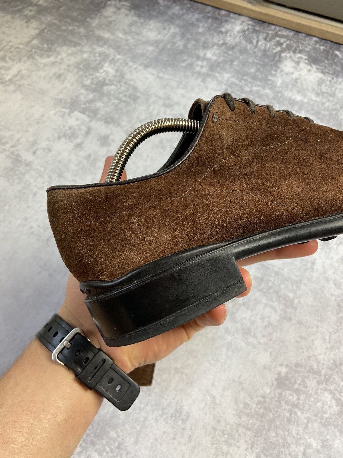 Tod’s 00s Vintage Y2K Leather Tom Ford Style Formal Shoes