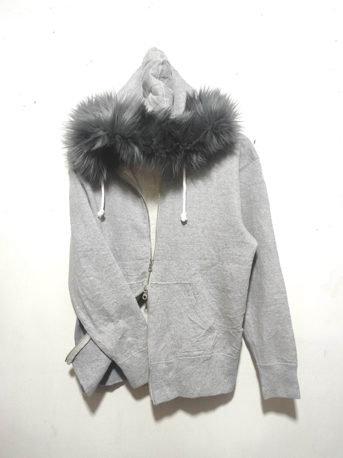 Japanese Brand So-ro made in Japan double zip fur hoodie ifsix LGB style Size US XS / EU 42 / 0 - 2 Thumbnail