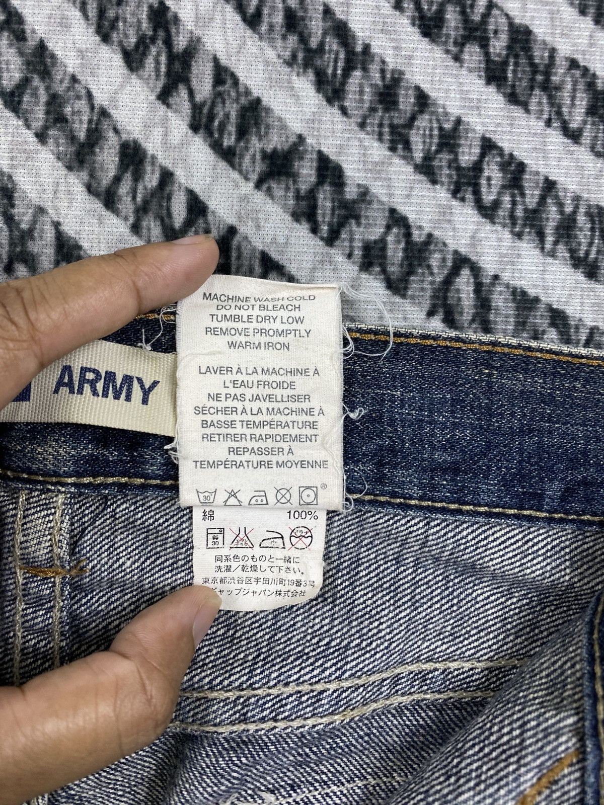 Gap Vintage Gap Bush Pants Washed Jeans Size 30" / US 8 / IT 44 - 14 Thumbnail