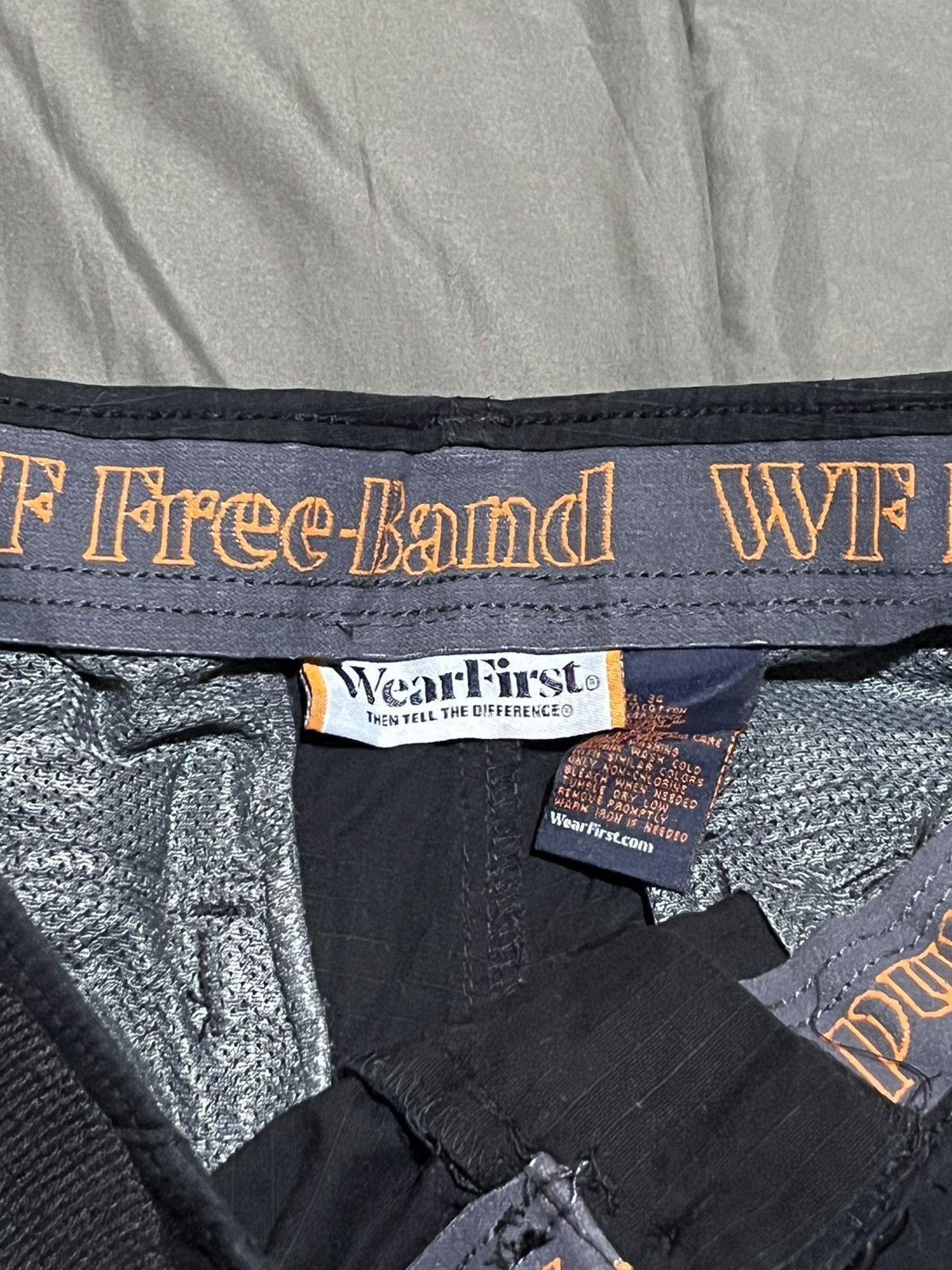 Other Black WearFirst Cargo Pants Size US 32 / EU 48 - 3 Thumbnail