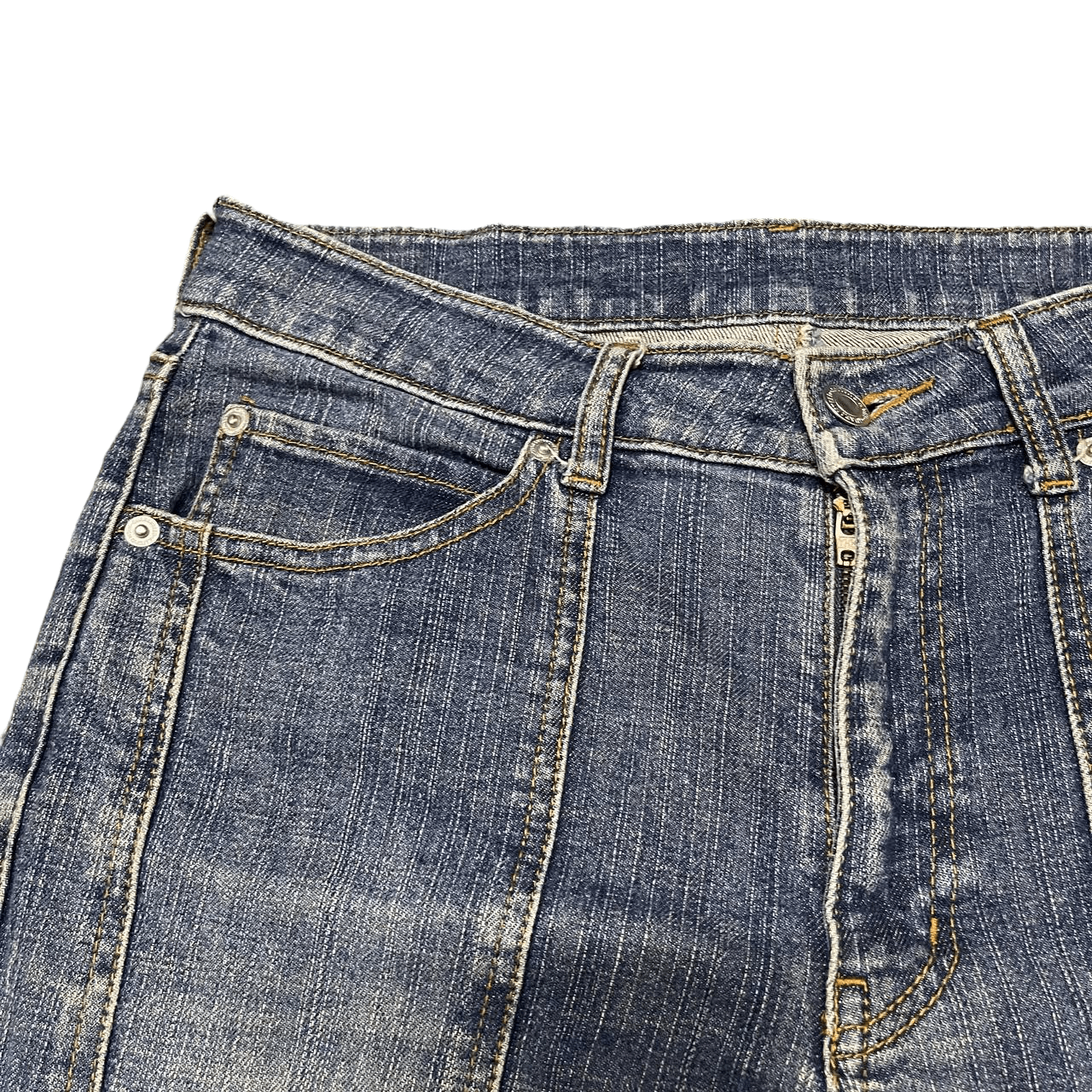 Hysteric Glamour 🔥Flare🔥 Vintage Real. D Japanese Denim Jeans Size US 30 / EU 46 - 4 Thumbnail