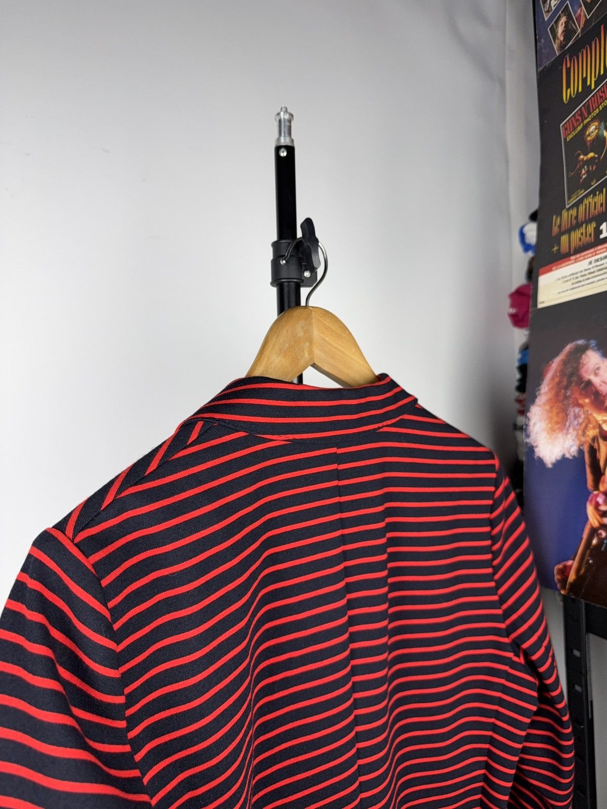 Bogner Luxury 00s Bogner Navy Red Striped Stretch Blazer EU 40 M/L Size M / US 6-8 / IT 42-44 - 12 Thumbnail