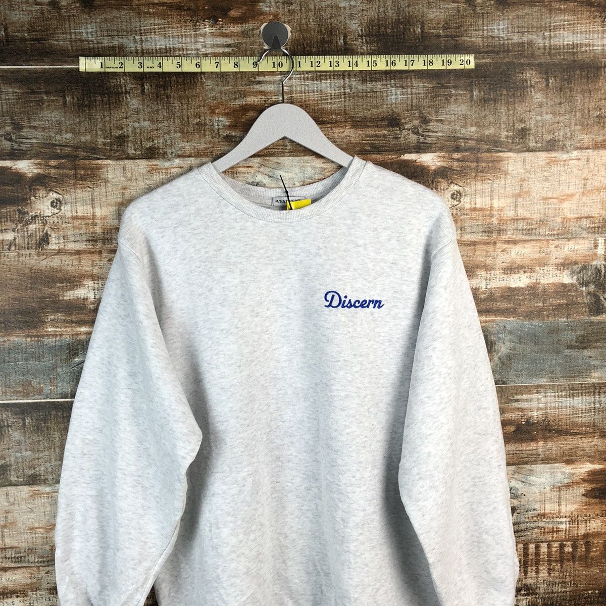 Japanese Brand Vehement Grey love vintage Sweatshirt #A1934 Size US M / EU 48-50 / 2 - 4 Thumbnail