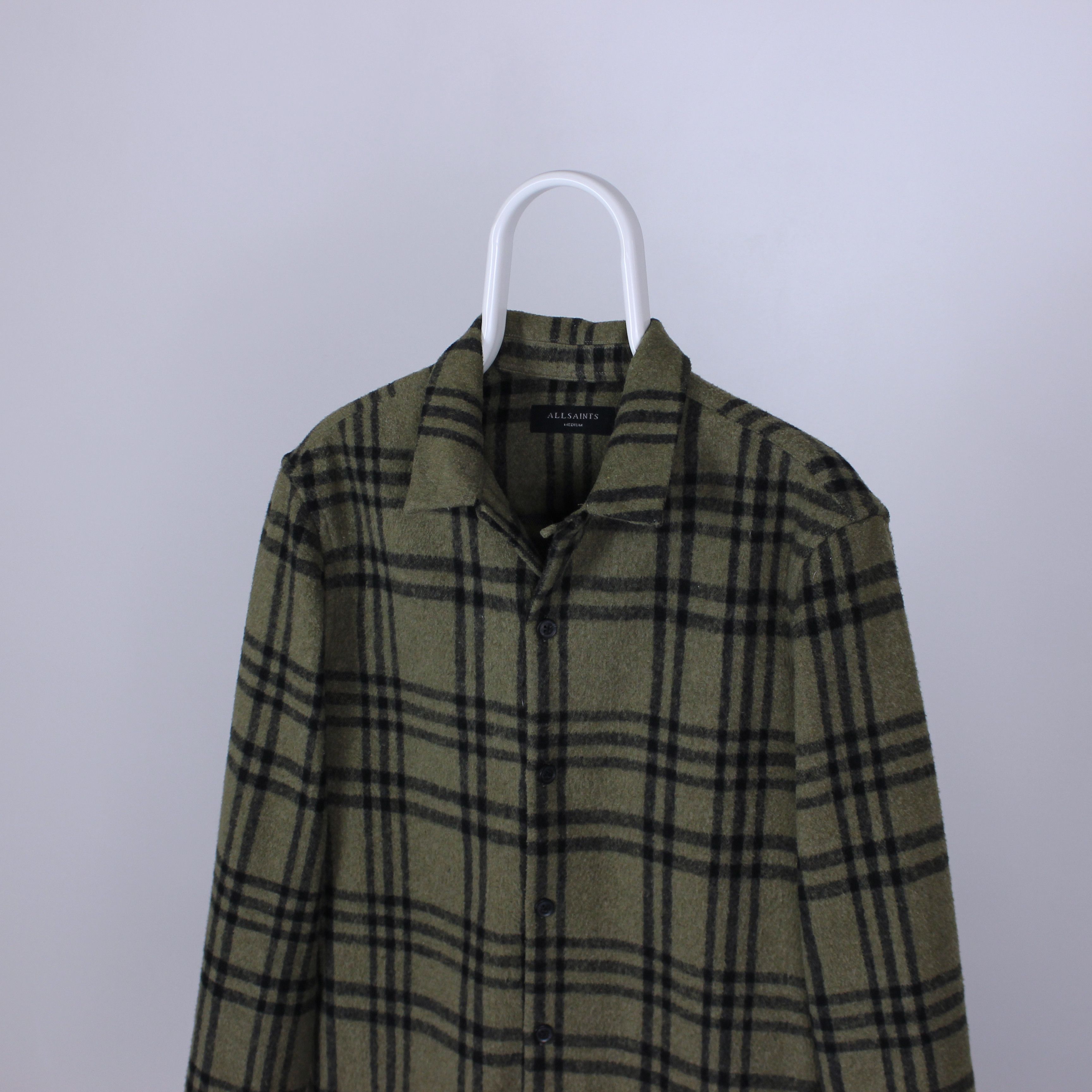 Allsaints Allsaints wool shirt jacket men S zenith ls shirt Size US S / EU 44-46 / 1 - 3 Thumbnail