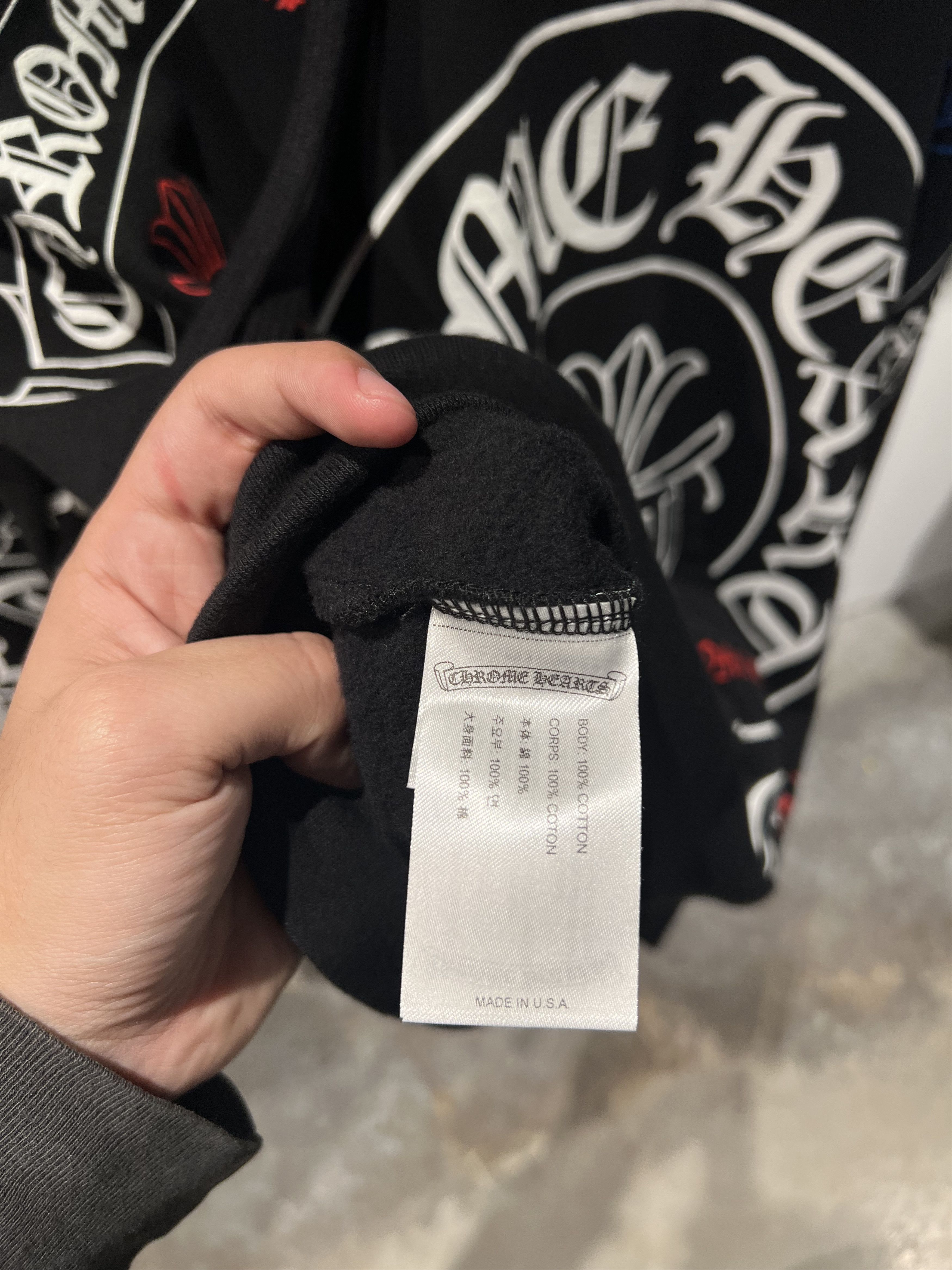 Chrome Hearts Chrome Hearts Stencil Hoodie Size US M / EU 48-50 / 2 - 7 Thumbnail