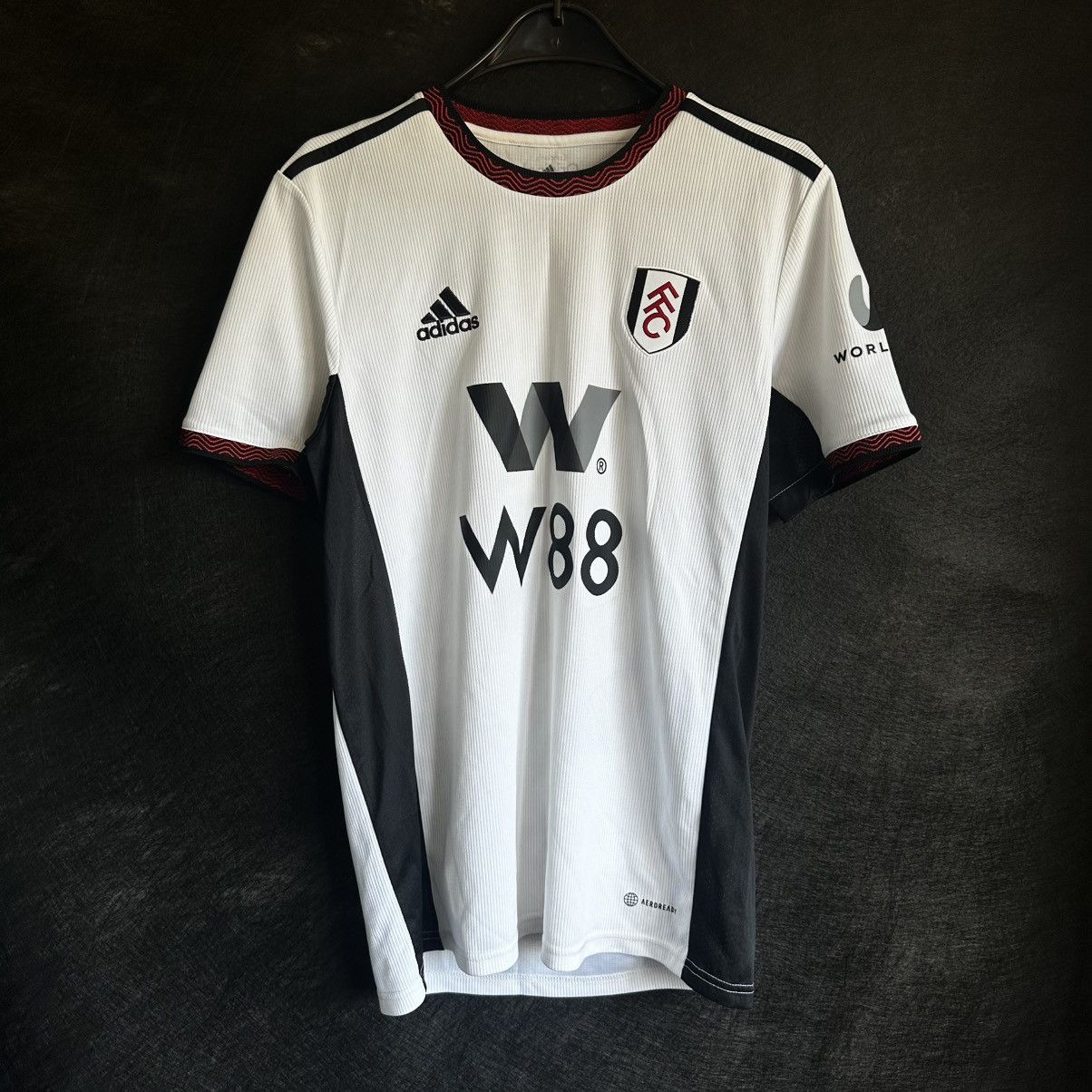 Adidas 2022-23 Fulham Match Worn Home Shirt J.Palhinha #26 Size US S / EU 44-46 / 1 - 1 Thumbnail