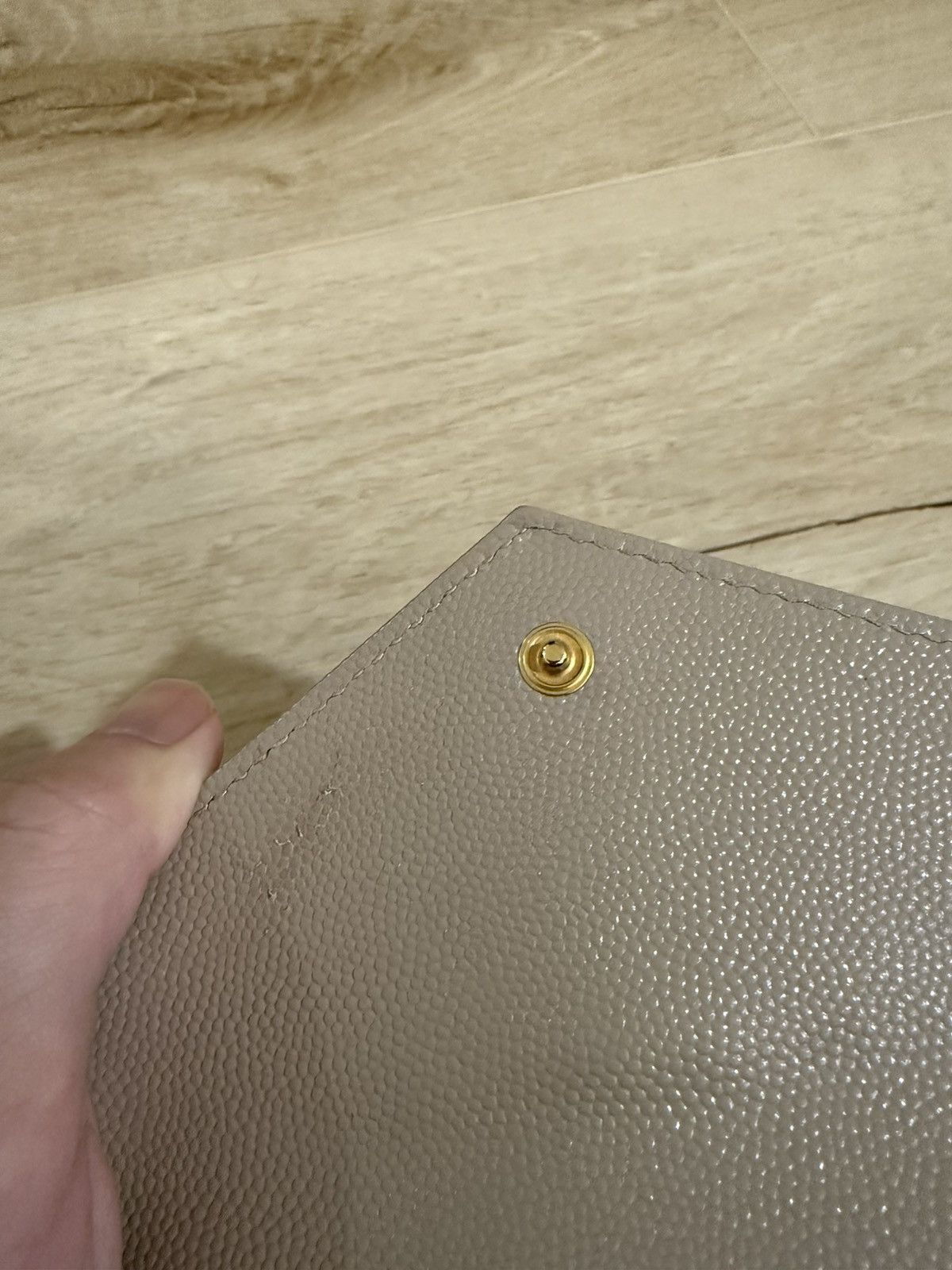 Yves Saint Laurent YSL CASSANDRE MATELASSÉ SMALL ENVELOPE WALLET Size ONE SIZE - 6 Thumbnail