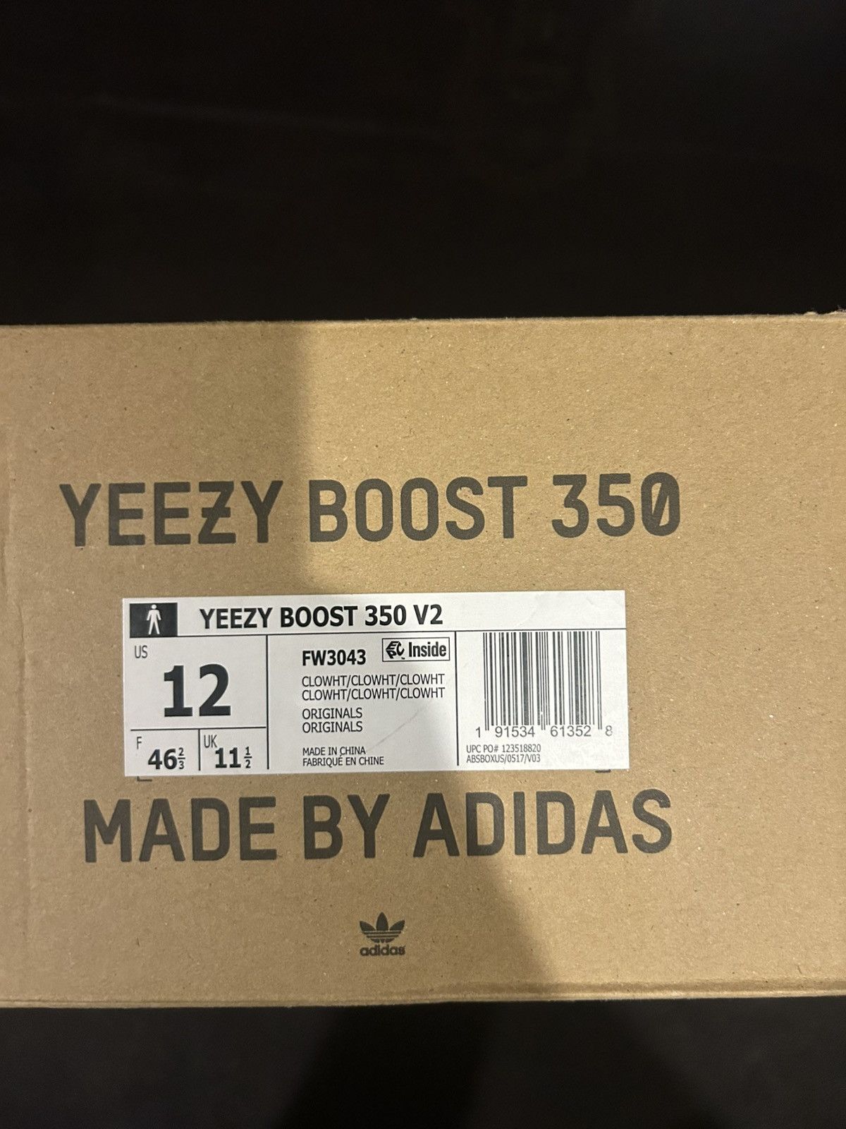 Yeezy Yeezy Cloud 350 (non reflective) Size US 12 / EU 45 - 3 Thumbnail