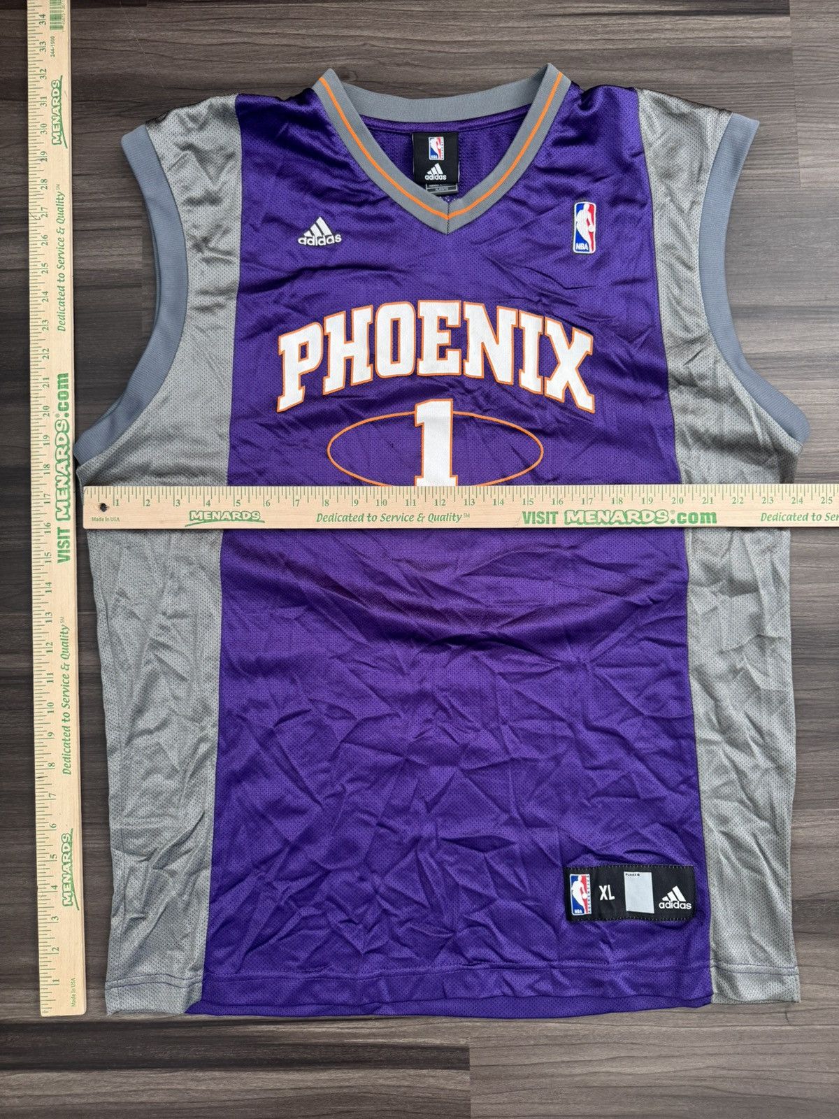 Adidas Adidas Amare Stoudemire Phoenix Suns Jersey 1 Jersey Size XL Size US XL / EU 56 / 4 - 4 Thumbnail