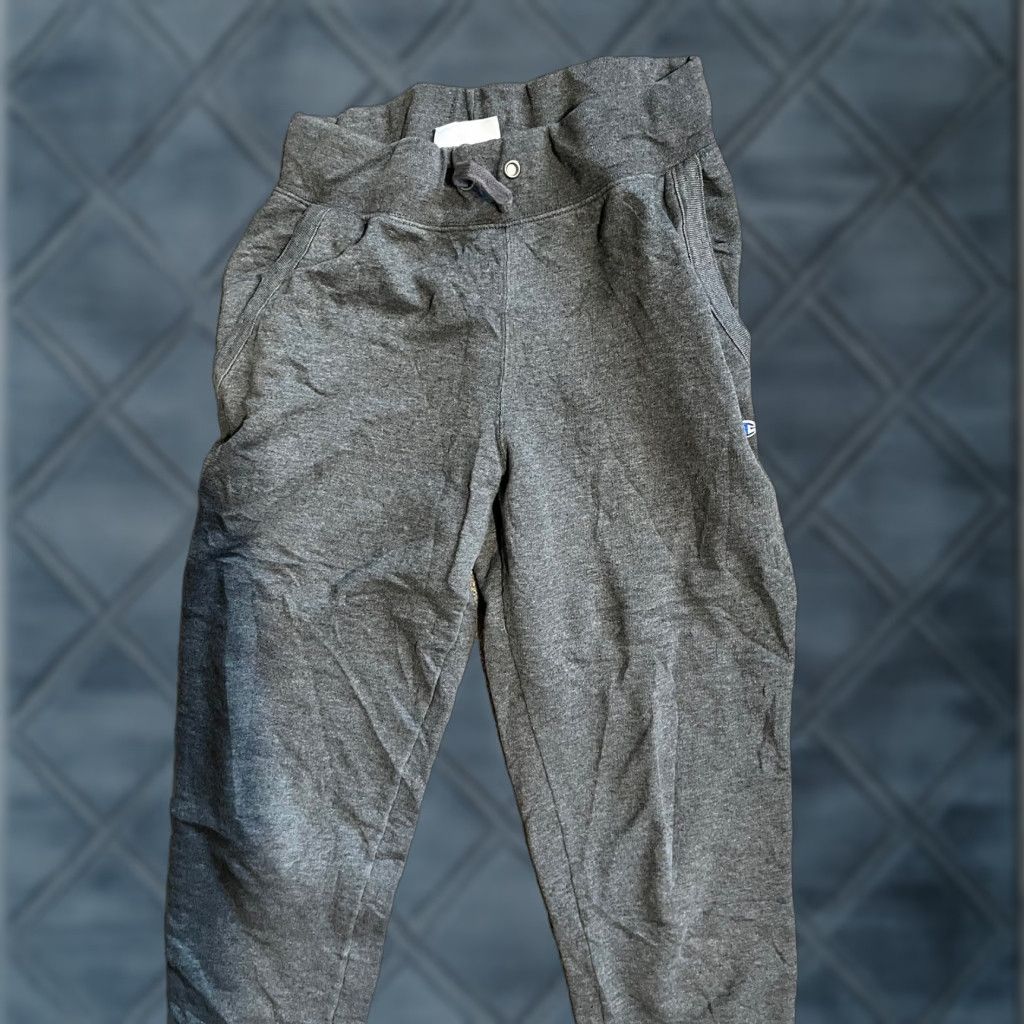 Champion Champion Sweatpants Women's Jogger Gray Tapered Size S Adult Small Cotton Polyester Athletic Leisure Sports Size 28" / US 6 / IT 42 - 1 Thumbnail