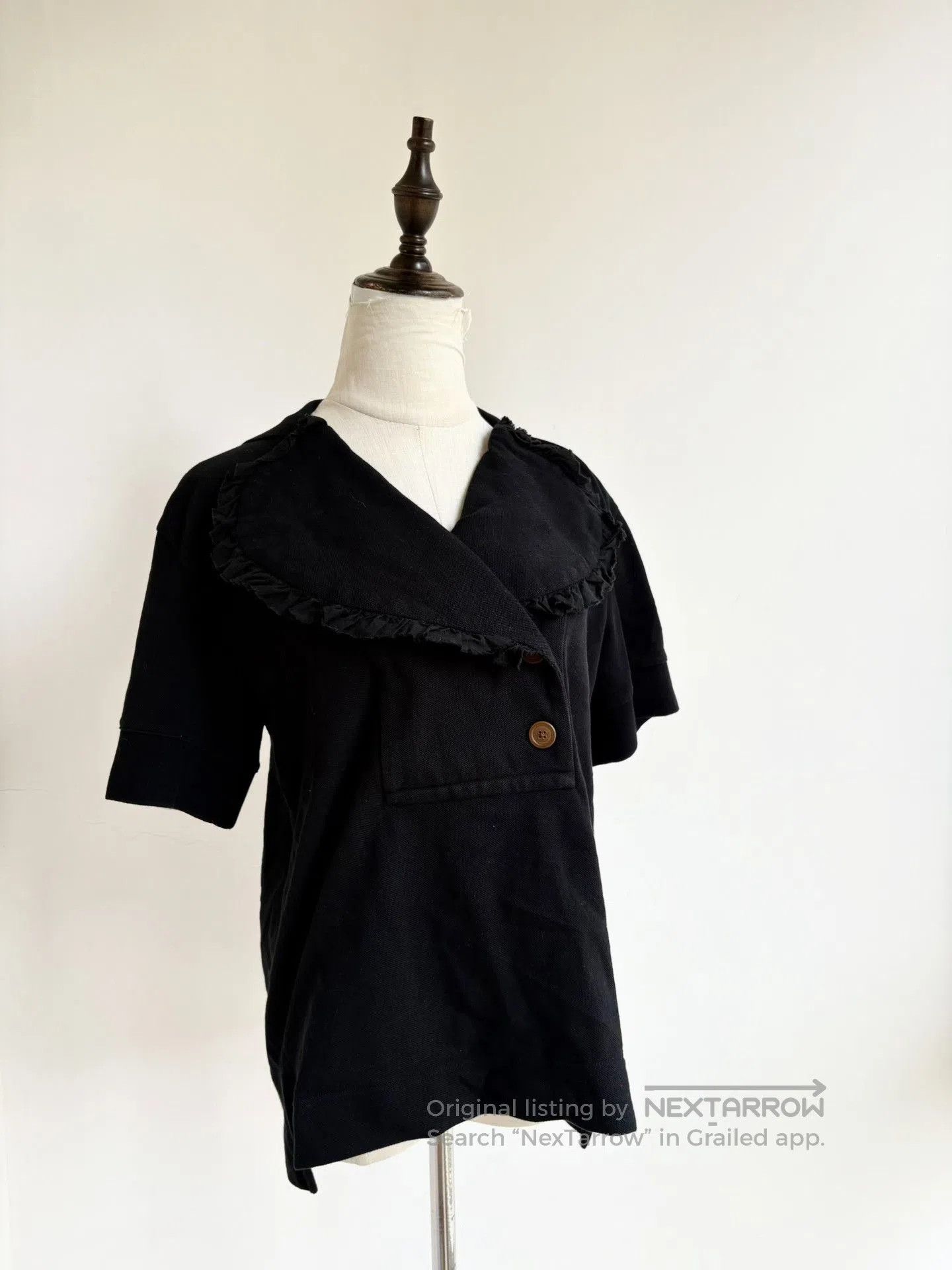 Vivienne Westwood Vivienne Westwood Vintage Black Heart Collar Top. Size M / US 6-8 / IT 42-44 - 2 Thumbnail