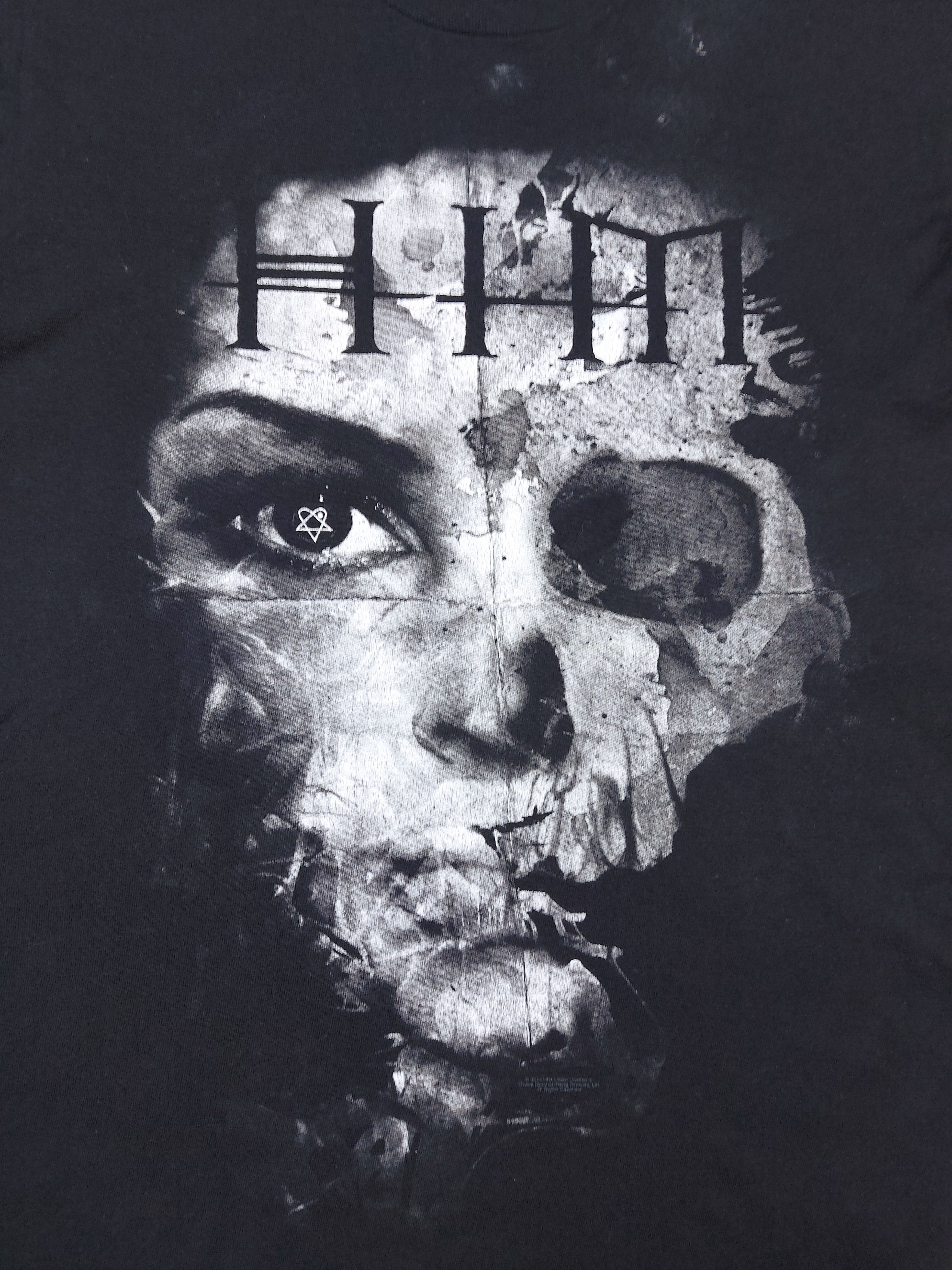 Band Tees Authentic HIM Band 2014 Ville Valo Heartgram VV Licensed TEE Size US M / EU 48-50 / 2 - 2 Thumbnail