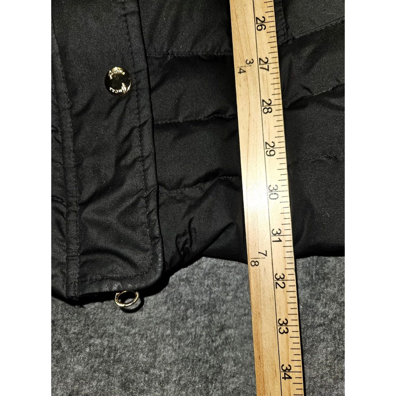 Guess Guess Coat Womens Small Black Down Puffer Gold Hardware Hooded Winter Preppy Urban 90s Mens? Size S / US 4 / IT 40 - 5 Thumbnail