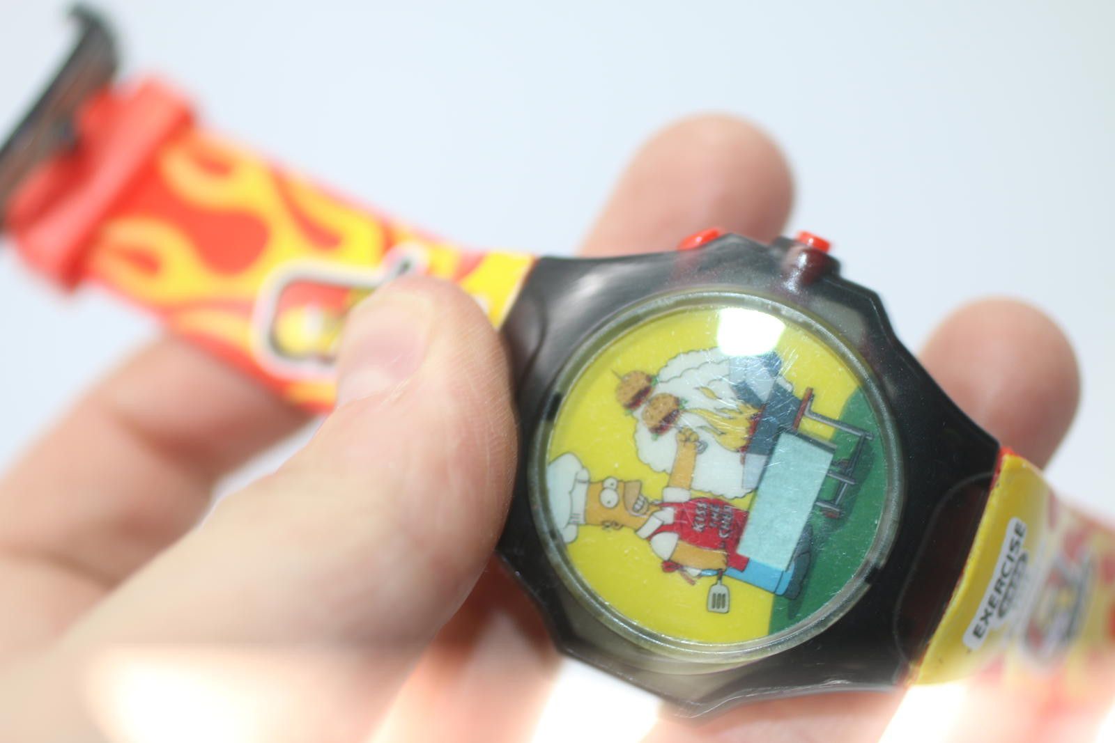 The Unbranded Brand The Simpsons Homer Burger King Talking Watch Kids Meal kool Size ONE SIZE - 2 Thumbnail