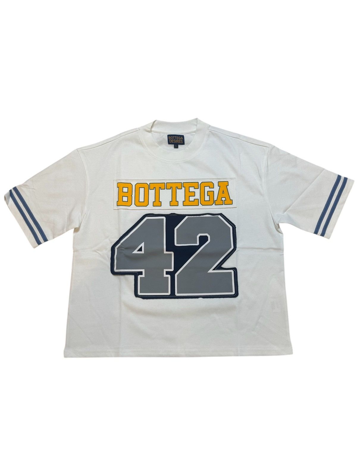 ポジャギNo.42 Bottega Desires Jackie Robinson Football Jersey MEDIUM