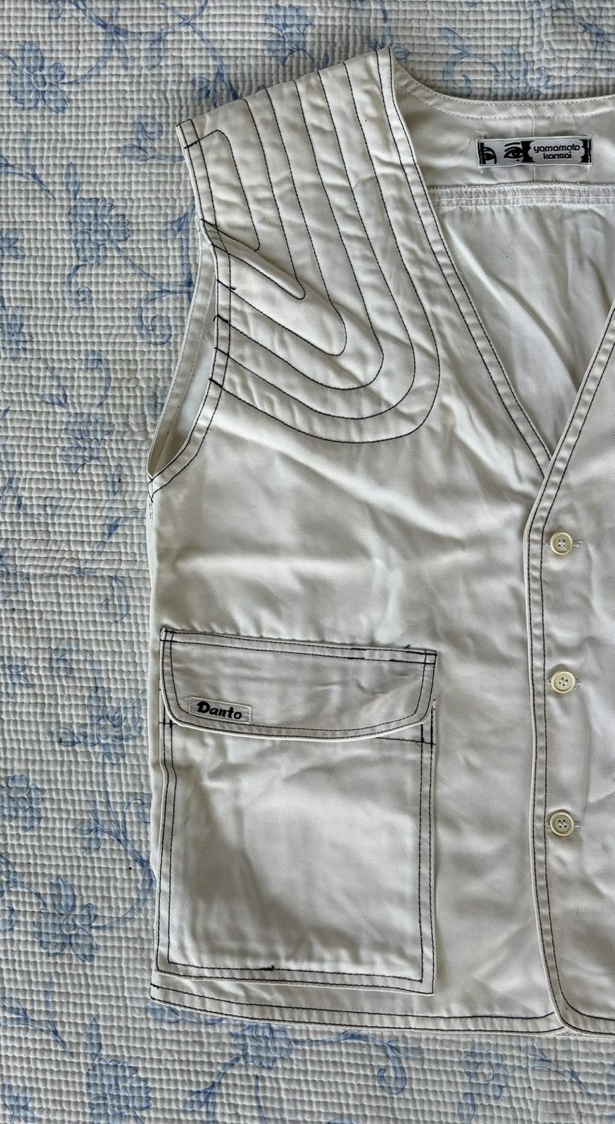 Kansai Yamamoto Kansai Yamamoto Vest Size US M / EU 48-50 / 2 - 2 Thumbnail
