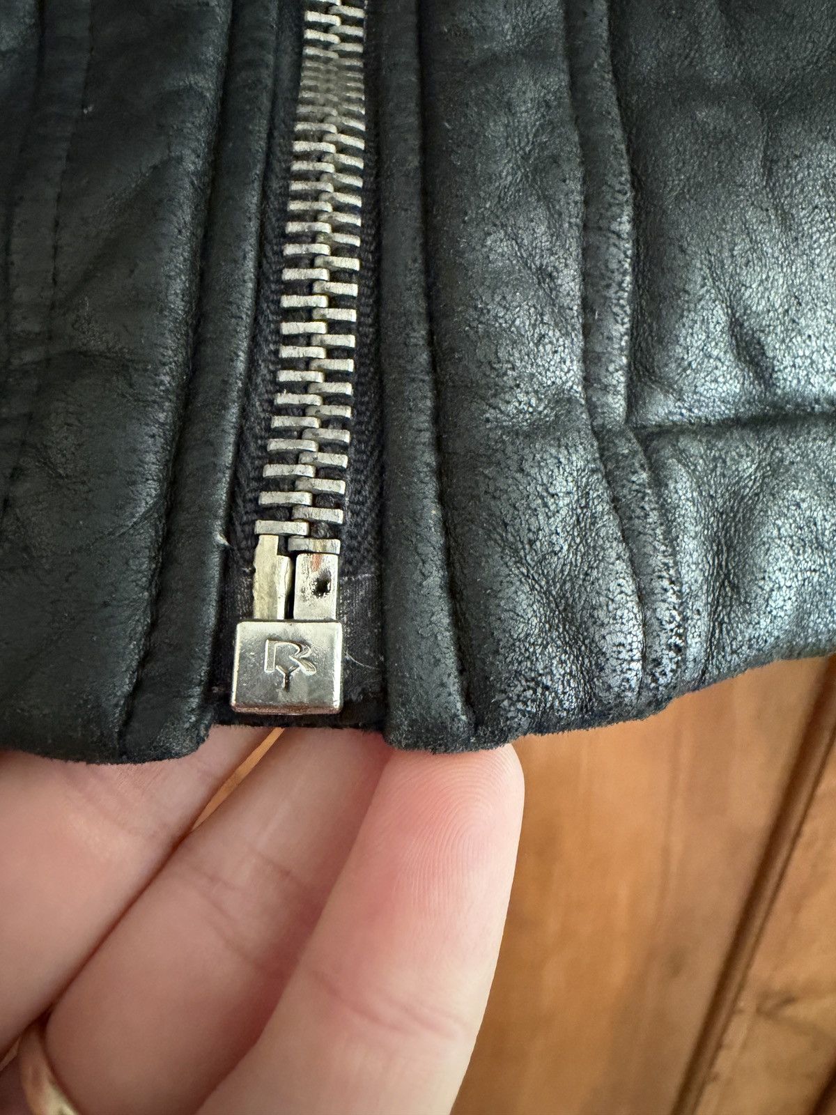 Rick Owens Vintage Rick Owens Leather Jacket Size US M / EU 48-50 / 2 - 5 Thumbnail