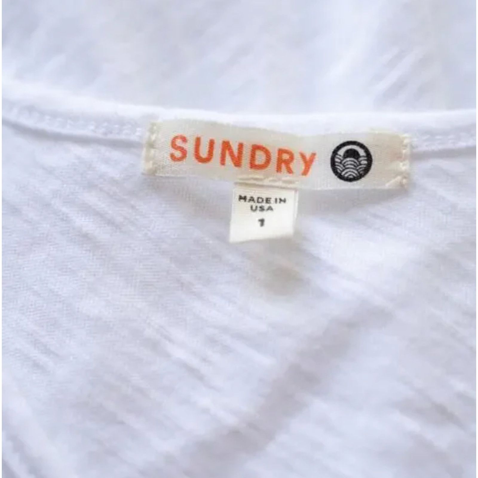 Sundry Sundry Ti Amo Graphic Peplum Tier Front Ruffle Tank Top 2 Size XS / US 0-2 / IT 36-38 - 5 Thumbnail