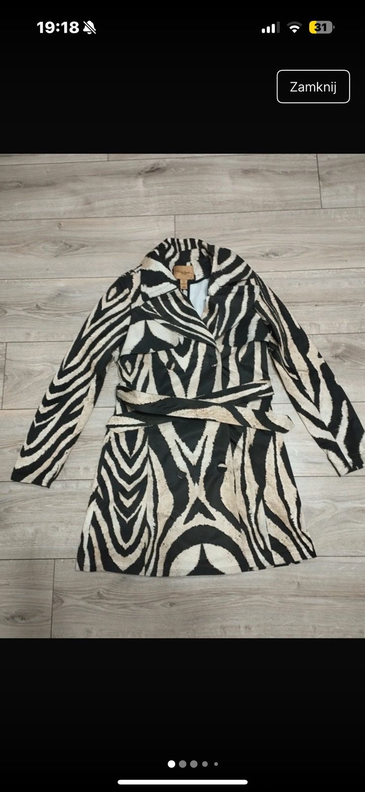 Roberto Cavalli Roberto Cavalli AT H&M Trench Coat size 38 Size M / US 6-8 / IT 42-44 - 1 Thumbnail