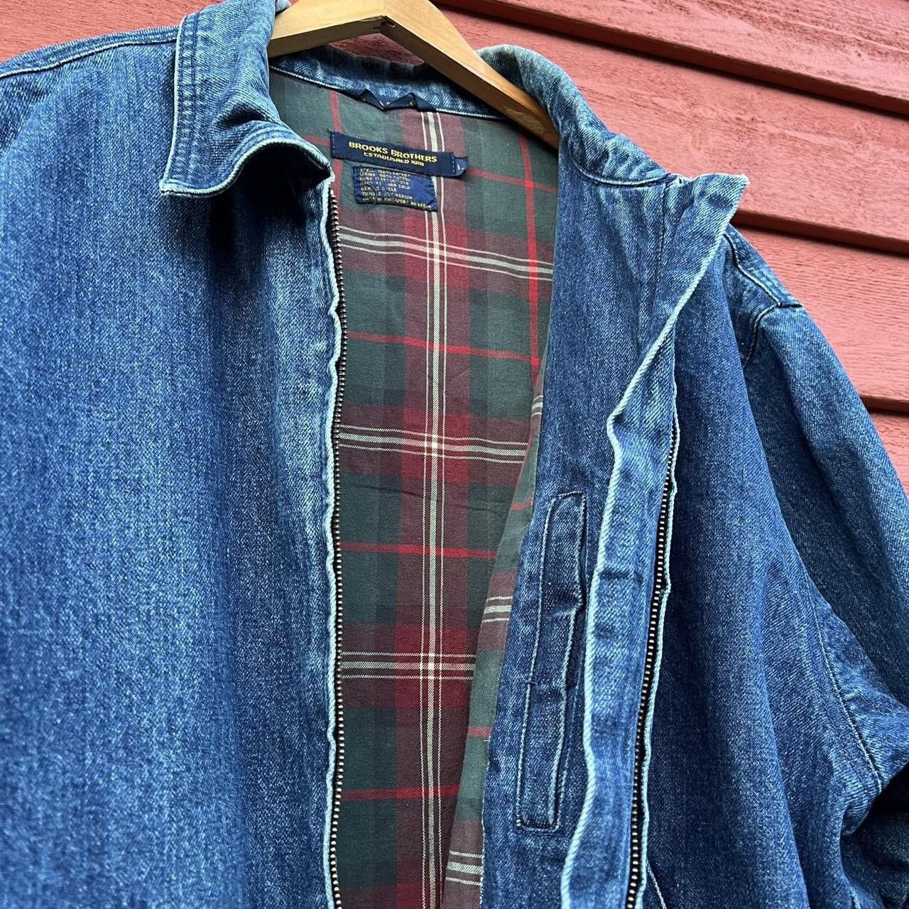 Brooks Brothers Vintage Denim Brooks Brothers Jacket Size US L / EU 52-54 / 3 - 7 Thumbnail