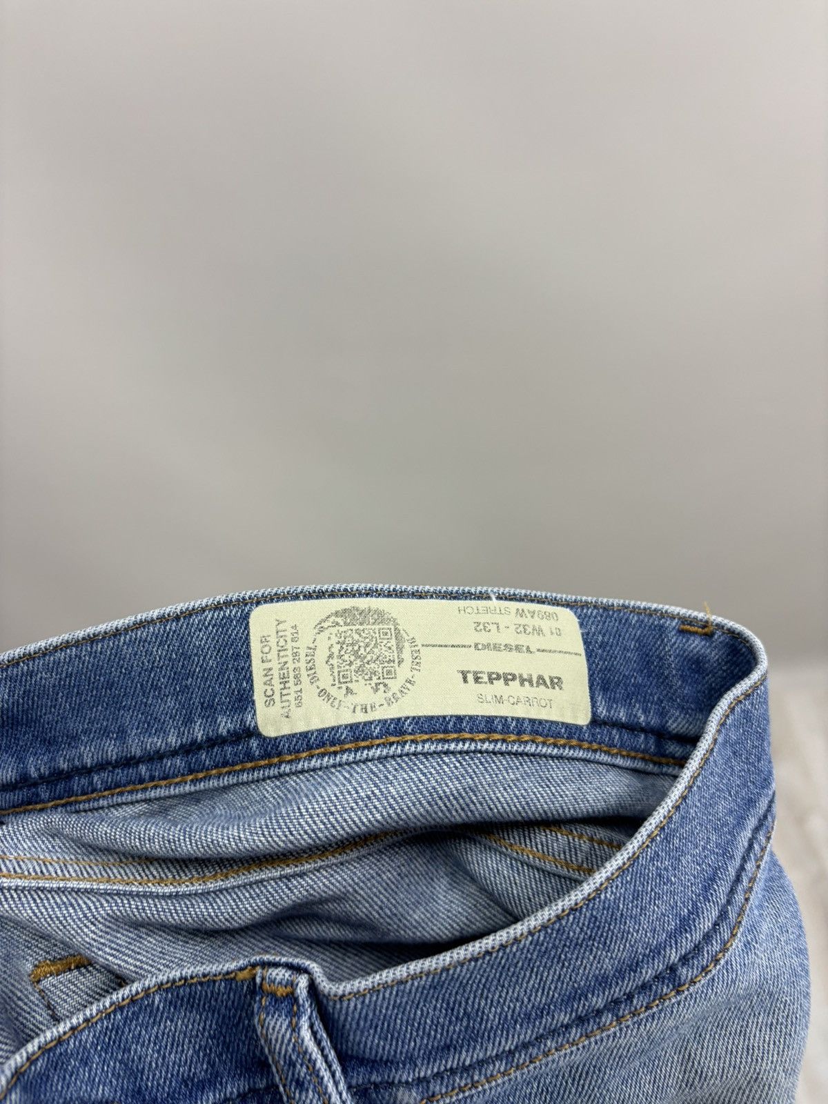 Diesel Mens jeans Diesel Size 32 Color Blue Size US 32 / EU 48 - 9 Thumbnail