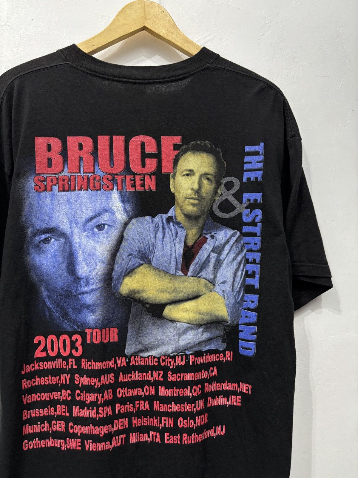 Band Tees Vintage Bruce Springsteen Tour 2003 Size US XL / EU 56 / 4 - 4 Thumbnail
