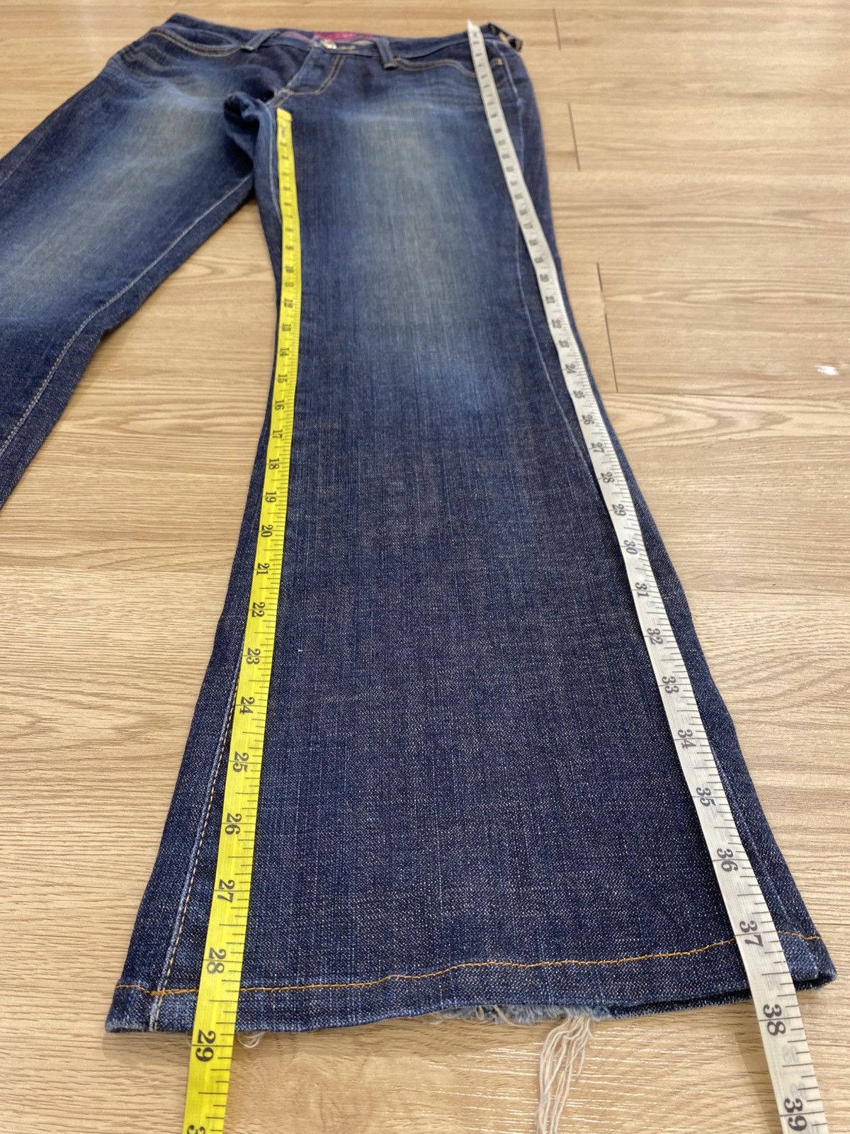 Edwin Miss Edwin Blue Wash Style Flare Jeans Size 26" / US 2 / IT 38 - 16 Thumbnail