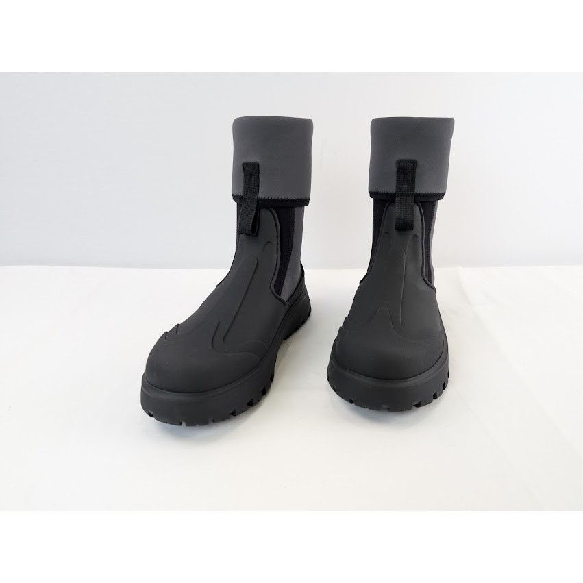 Dior o1rshd1 Leather Neoprene Garden Boots in Black / Grey Size US 9 / EU 42 - 8 Thumbnail