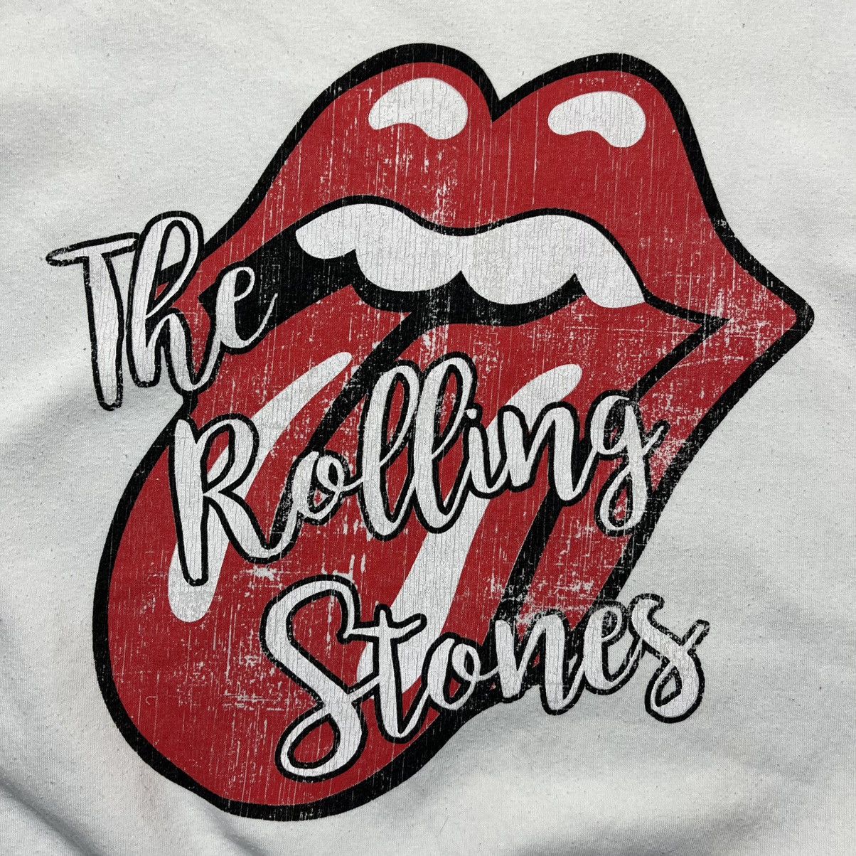 Band Tees × The Rolling Stones The Rolling Stones Big Logo Sweatshirt Rock Band Size S / US 4 / IT 40 - 3 Thumbnail